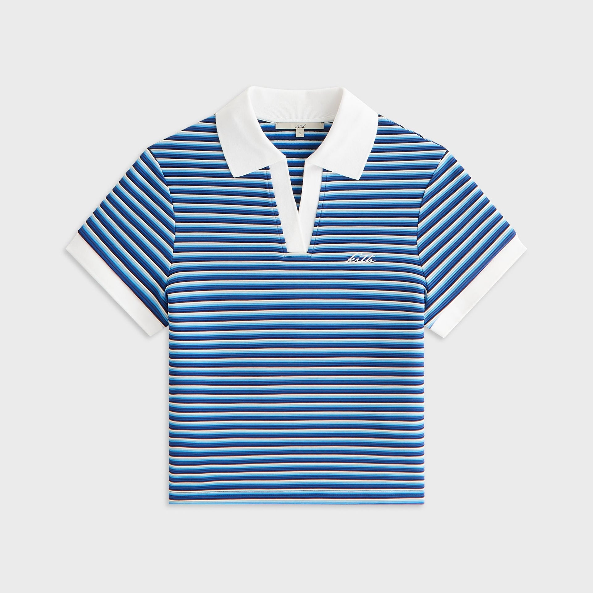 Kith Women Hedi Striped Polo - Nocturnal - PH