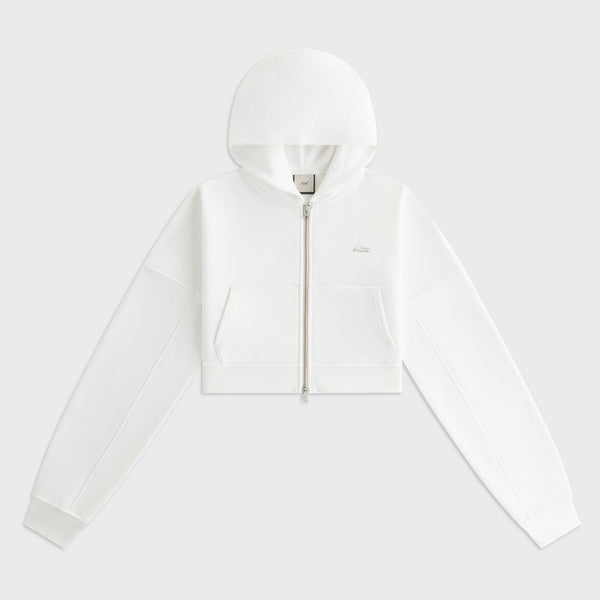 Kith Women Hendler Cropped Hoodie - White – Kith Japan