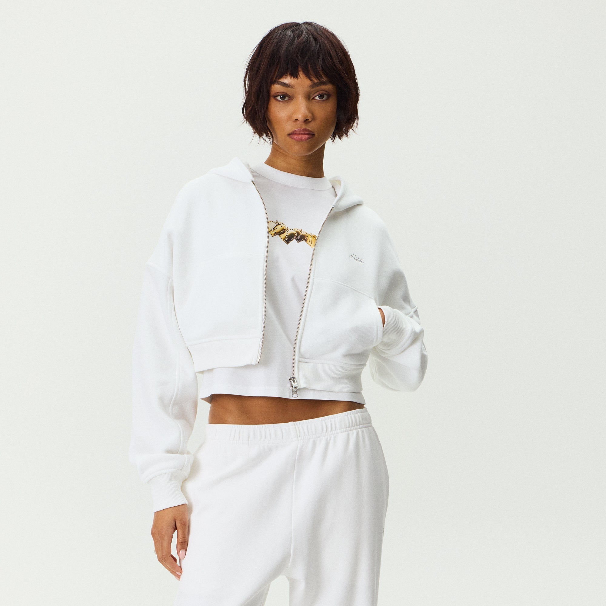 Kith Women Caela Zip Polo Shirt - Silk – Kith Japan