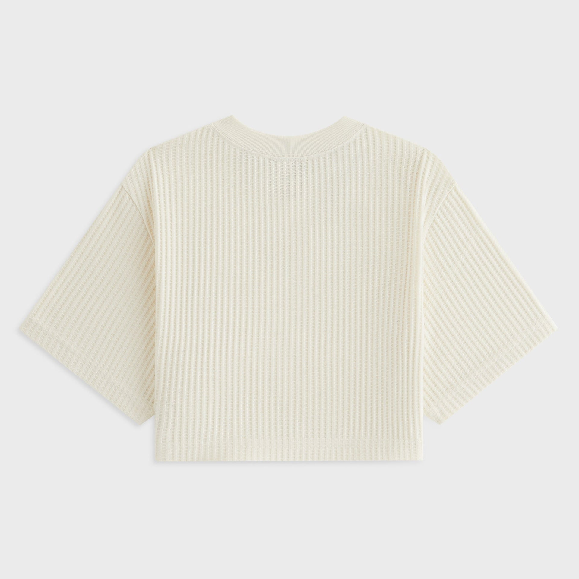 Kith Women Fei Waffle Cropped Tee - Sandrift - PH