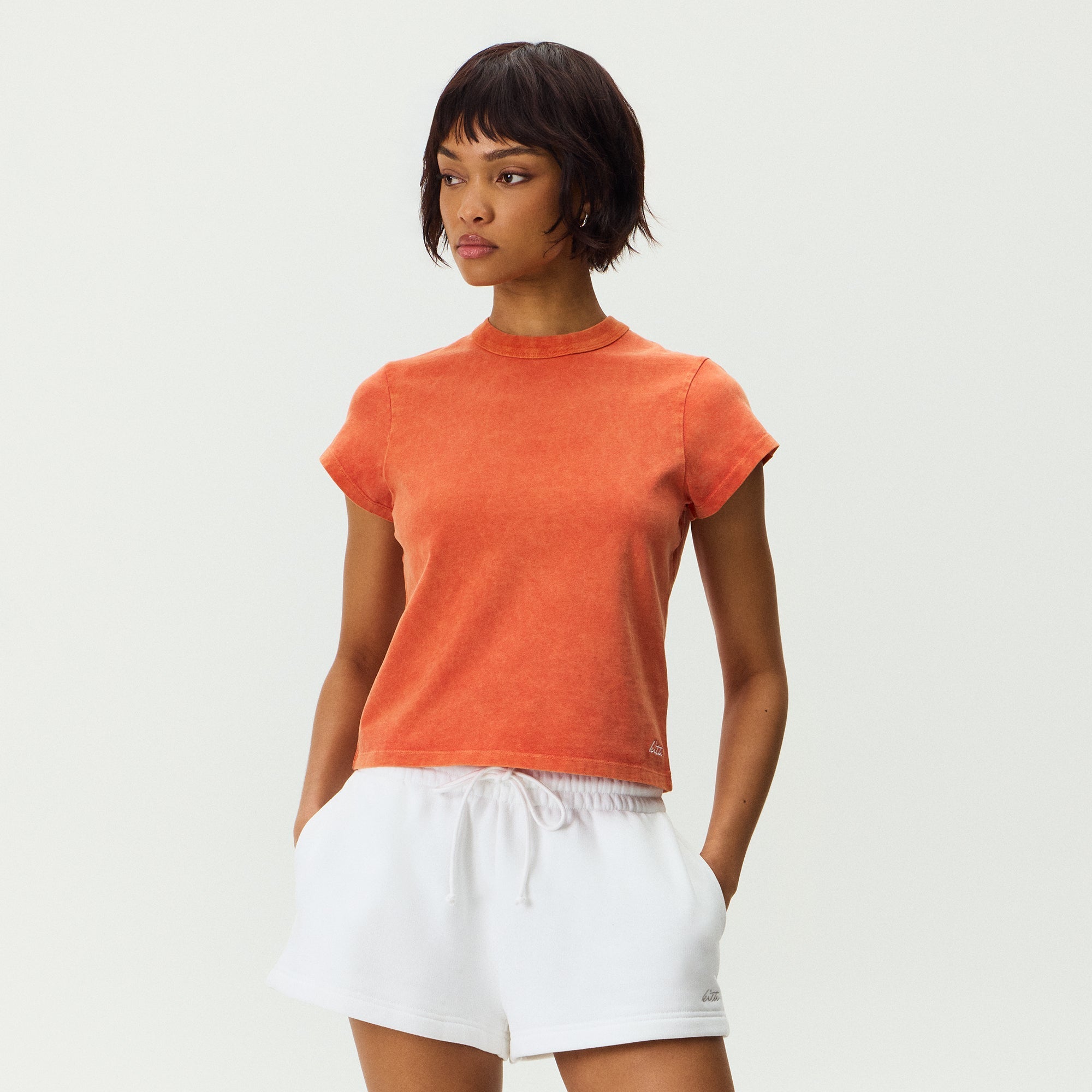 Kith Women Mulberry Vintage Tee - Wildfire – Kith Japan