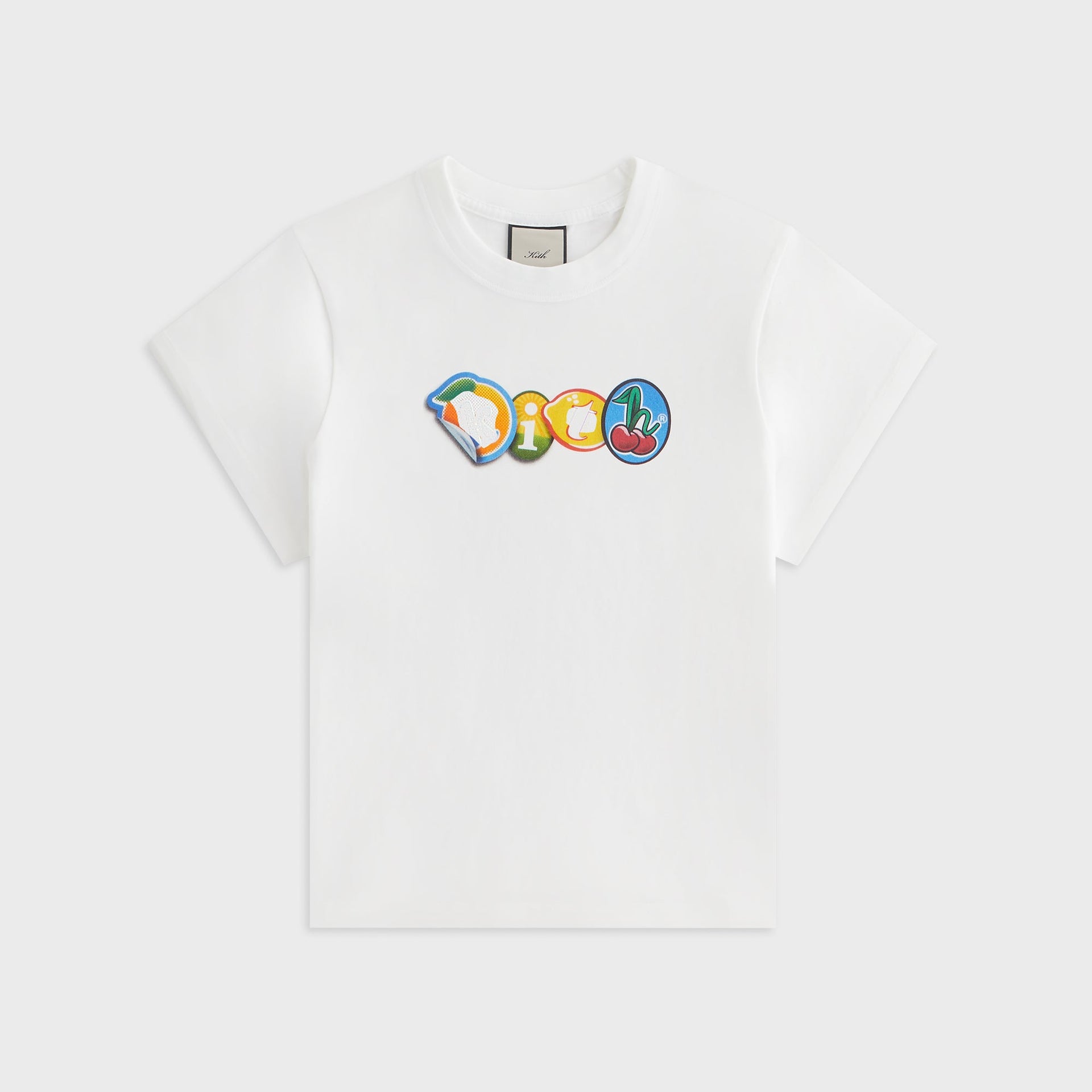 Kith Women Mulberry Vintage Sticker Tee - White - PH