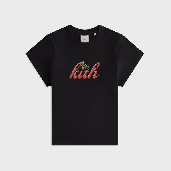 Kith Women Mulberry Vintage Strawberry Tee - Black – Kith Japan