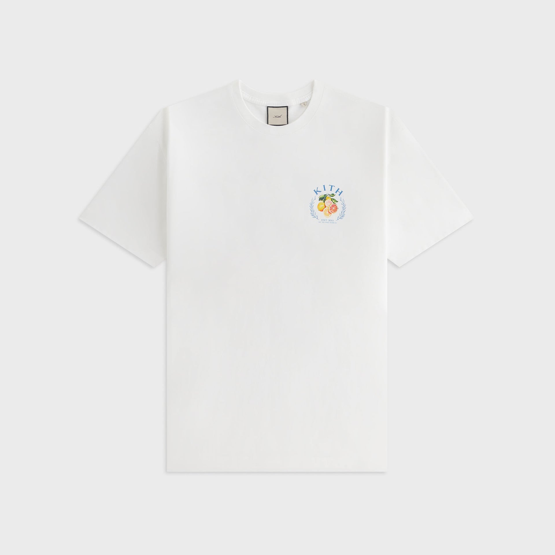 Kith Women Vintage Citrus Crest Tee - White - PH