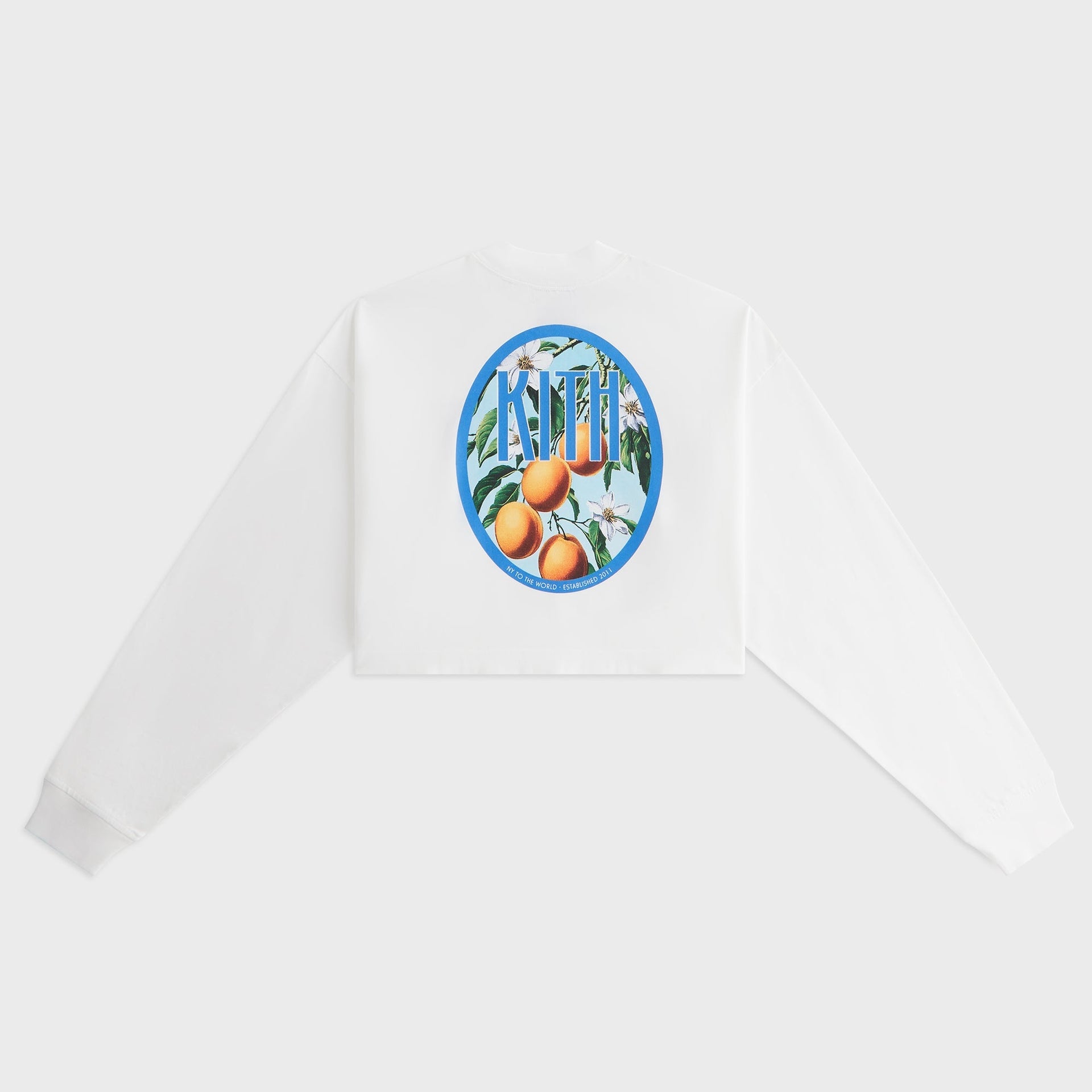 Kith Women Jasper Summer Peach Long Sleeve - White - PH