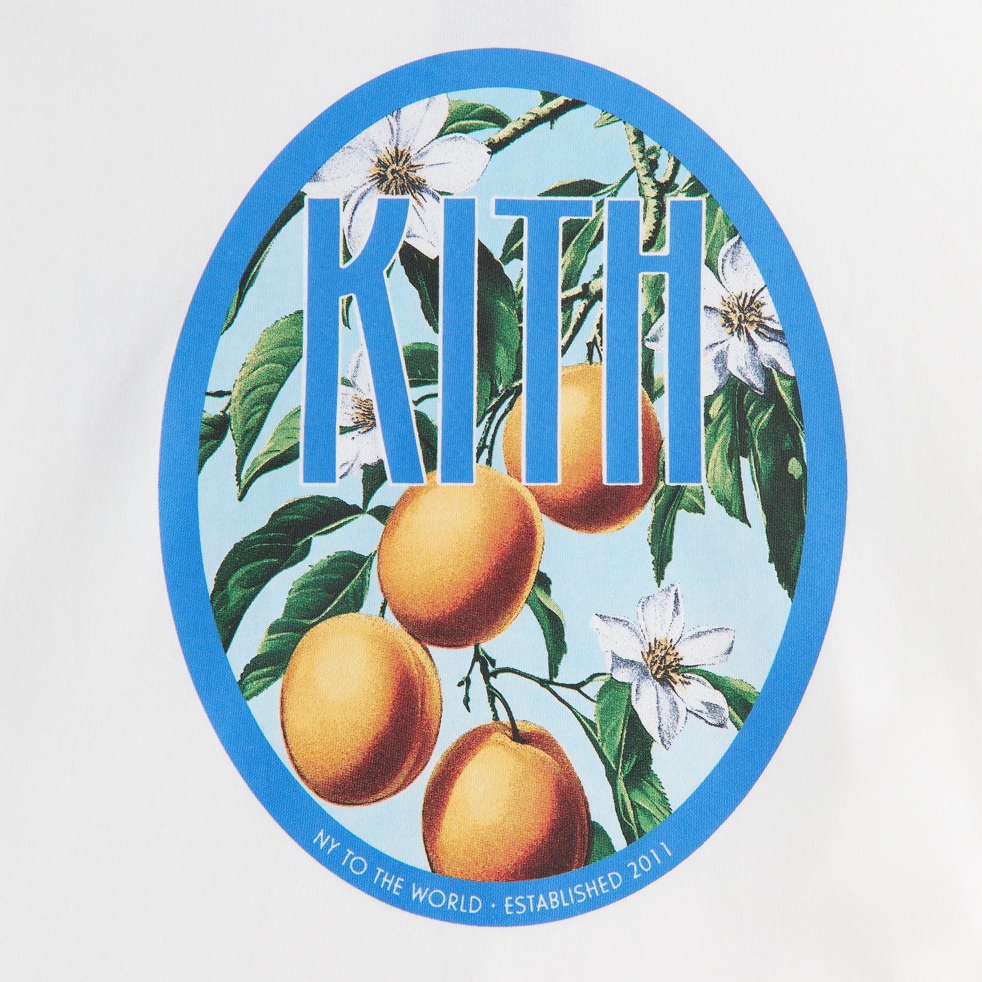 Kith Women Jasper Summer Peach Long Sleeve - White - PH