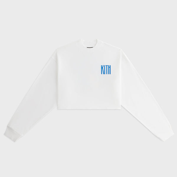 Kith Women Jasper Summer Peach Long Sleeve - White – Kith Japan