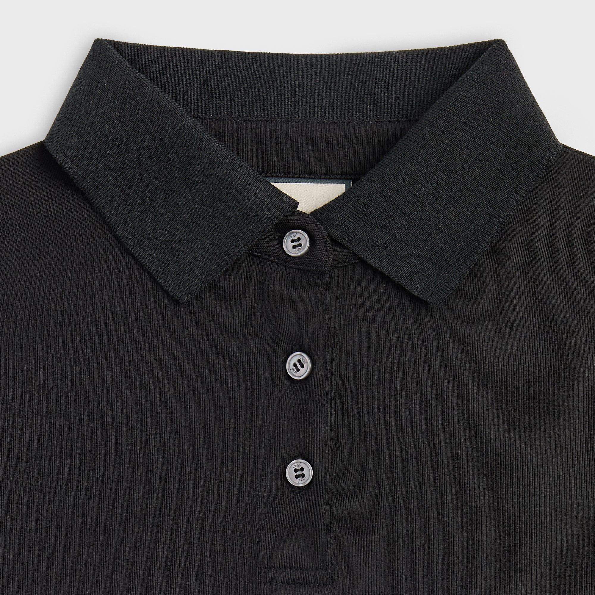 Kith Women Breda Paneled Polo - Black – Kith Japan Kith Women Breda Paneled Polo - Black – Kith Japan