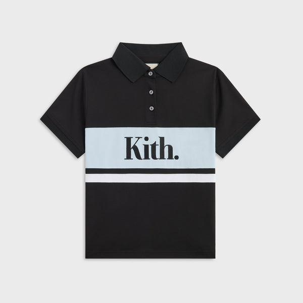 Kith Women Breda Paneled Polo - Black – Kith Japan