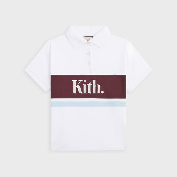 Kith Women Breda Paneled Polo - White – Kith Japan