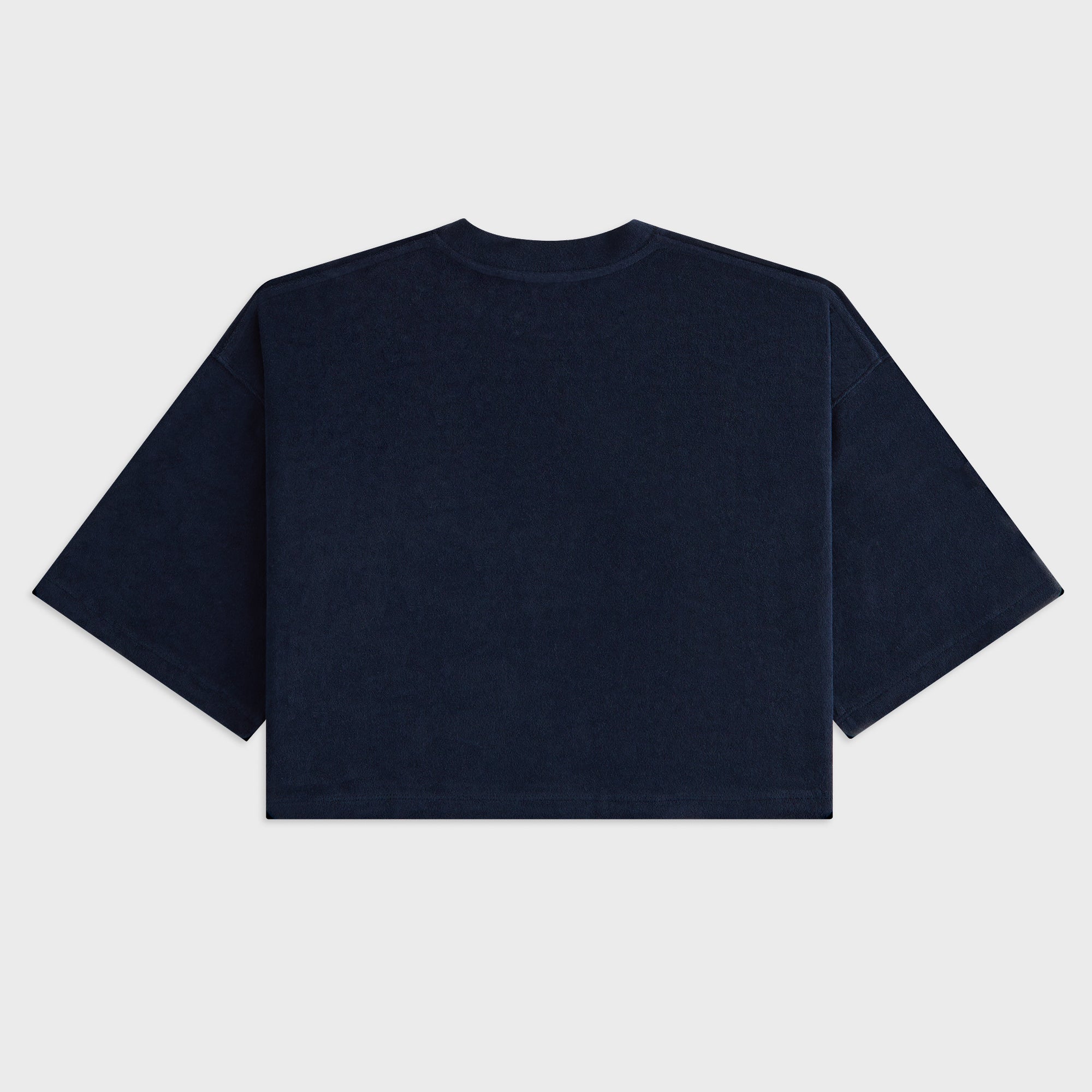 Kith Women Min Towel Terry Cropped Tee - Nocturnal – Kith Japan