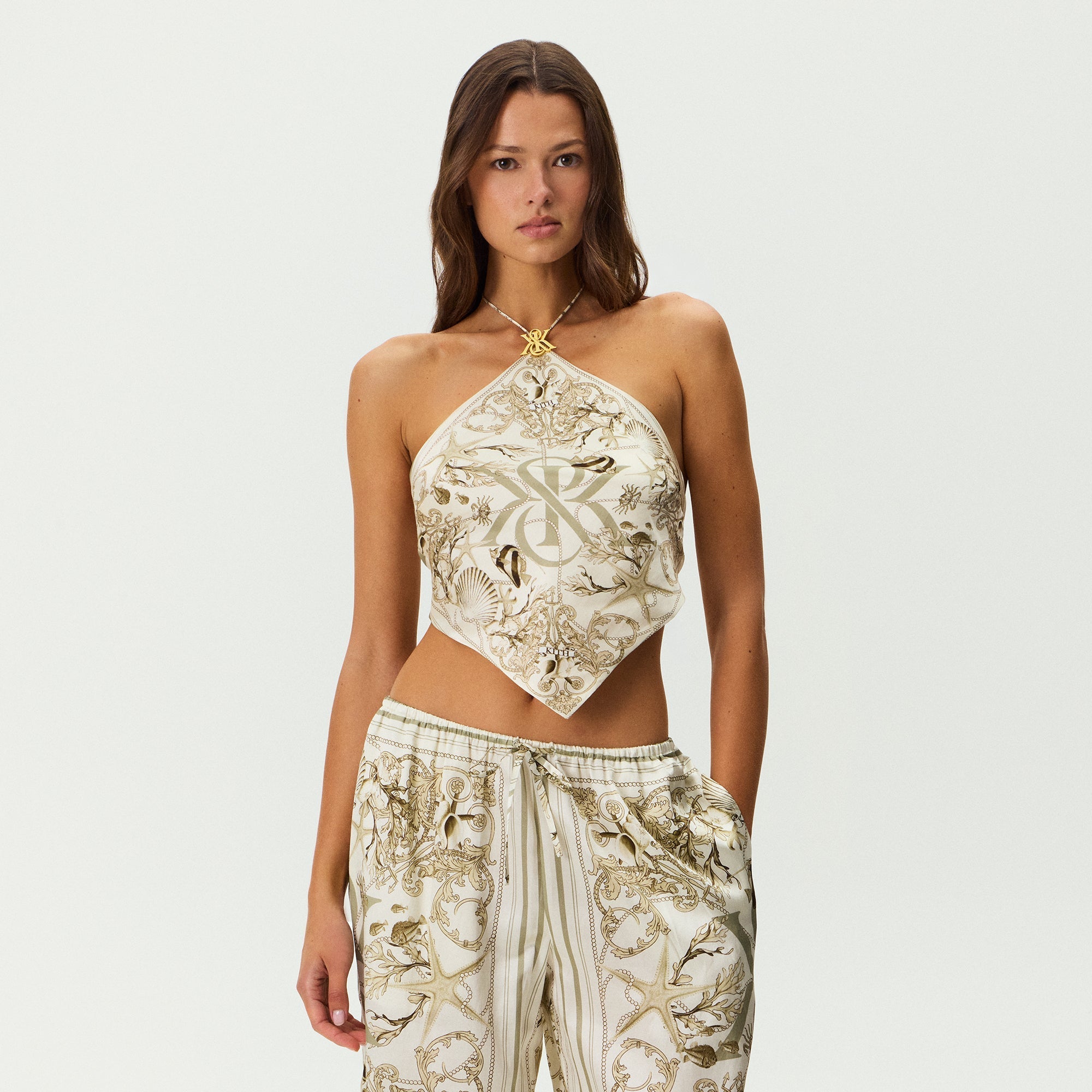 Kith Women Kumi Atlantis Halter Top - Sandrift – Kith Japan