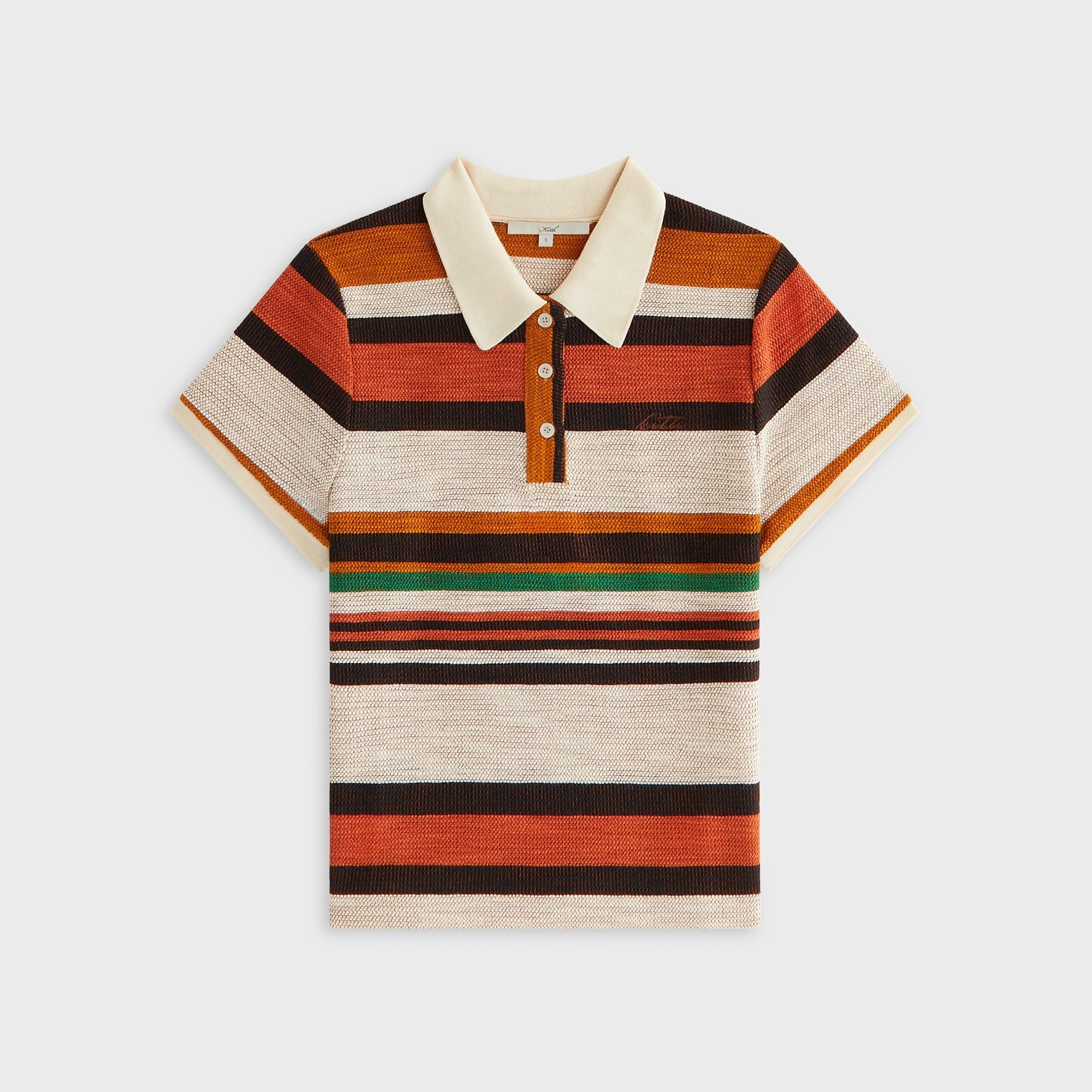Kith Women Sansa Stripe Shrunken Polo - Flutter - PH