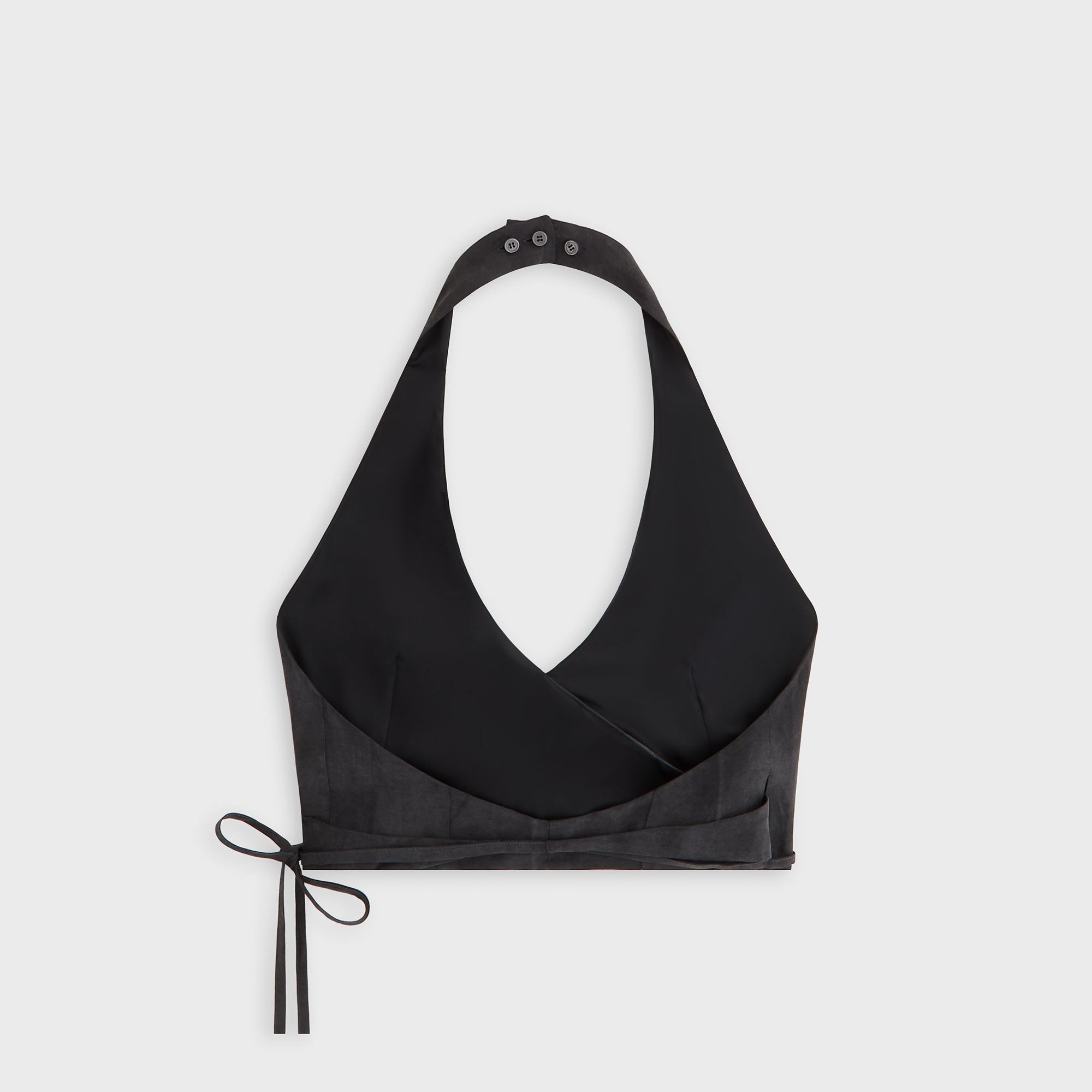 Kith Women Shir Wrap Vest - Black – Kith Japan