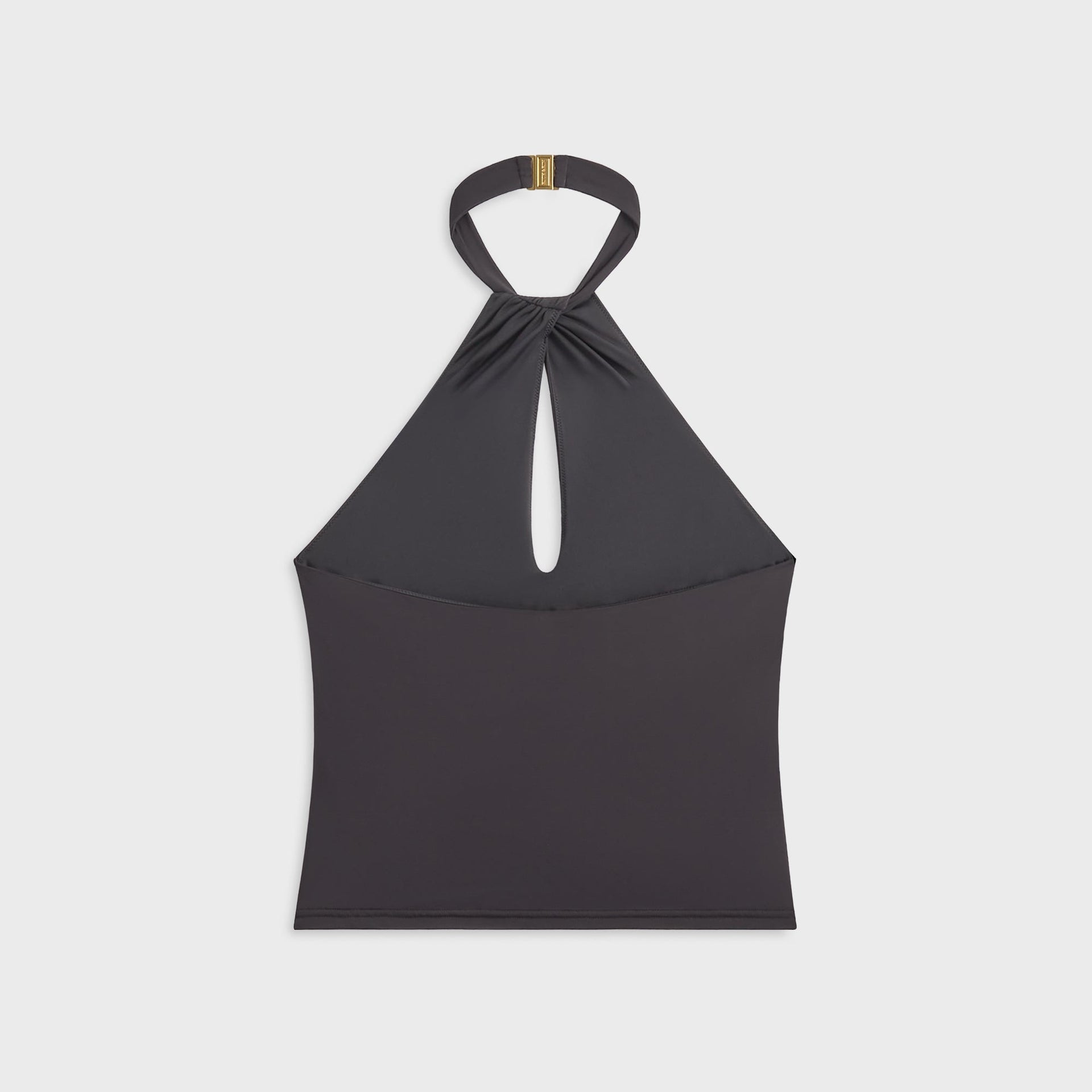 Kith Women Lea Cross Neck Halter Top - Black - PH
