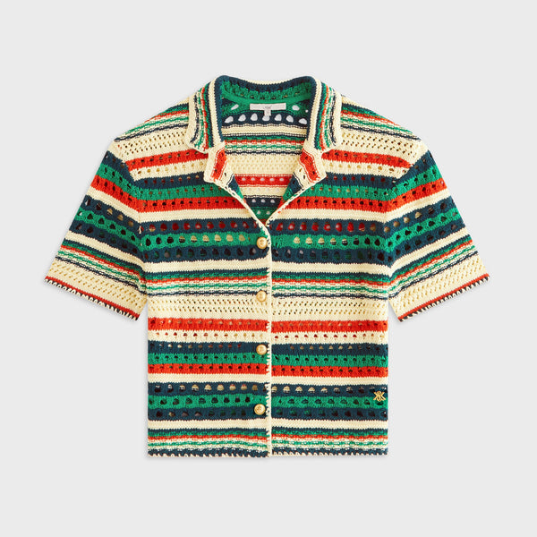 Kith Women Elena II Eyelet Crochet Shirt - Spirited – Kith Japan