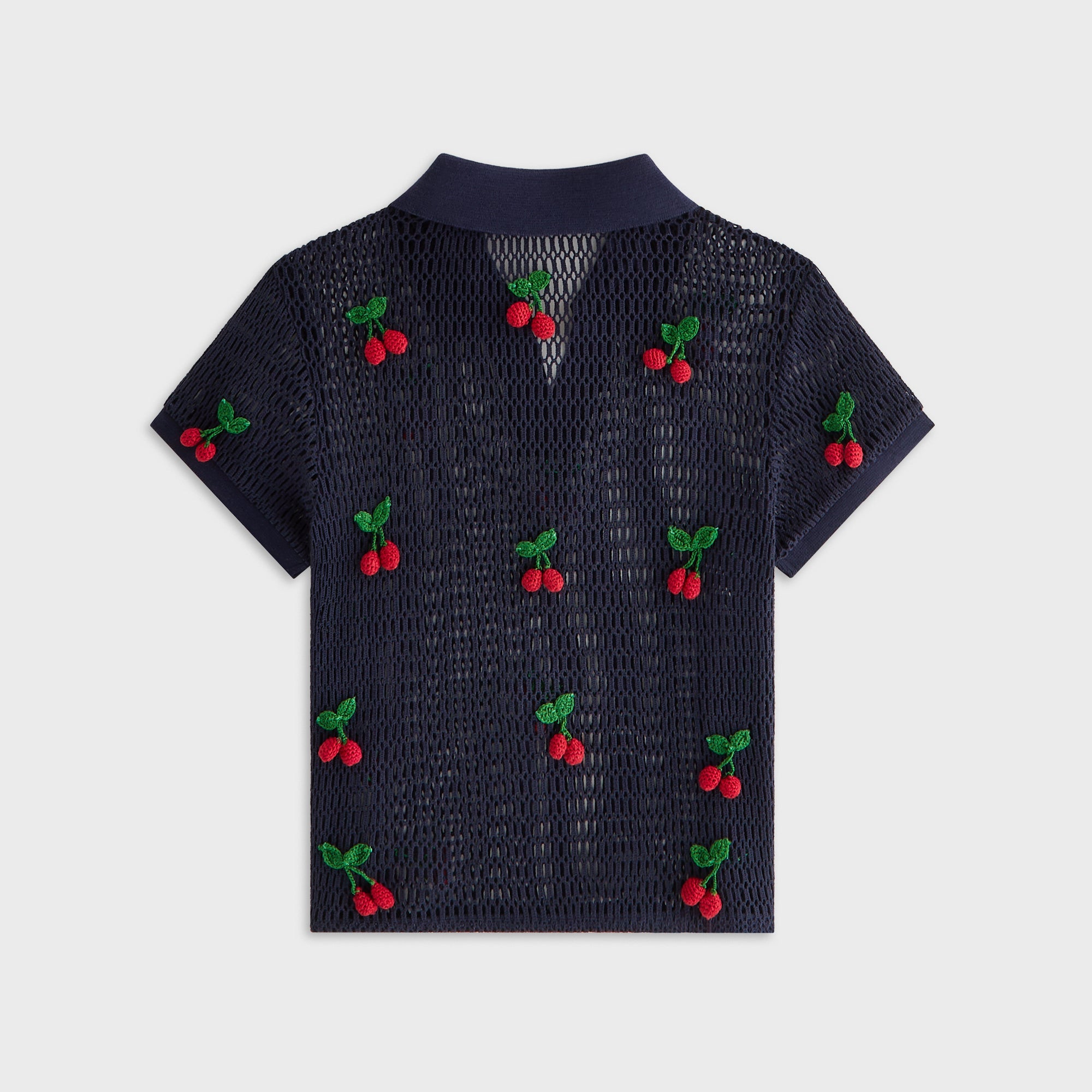 Kith Women Hedi Cherry Sweater Polo - Nocturnal – Kith Japan