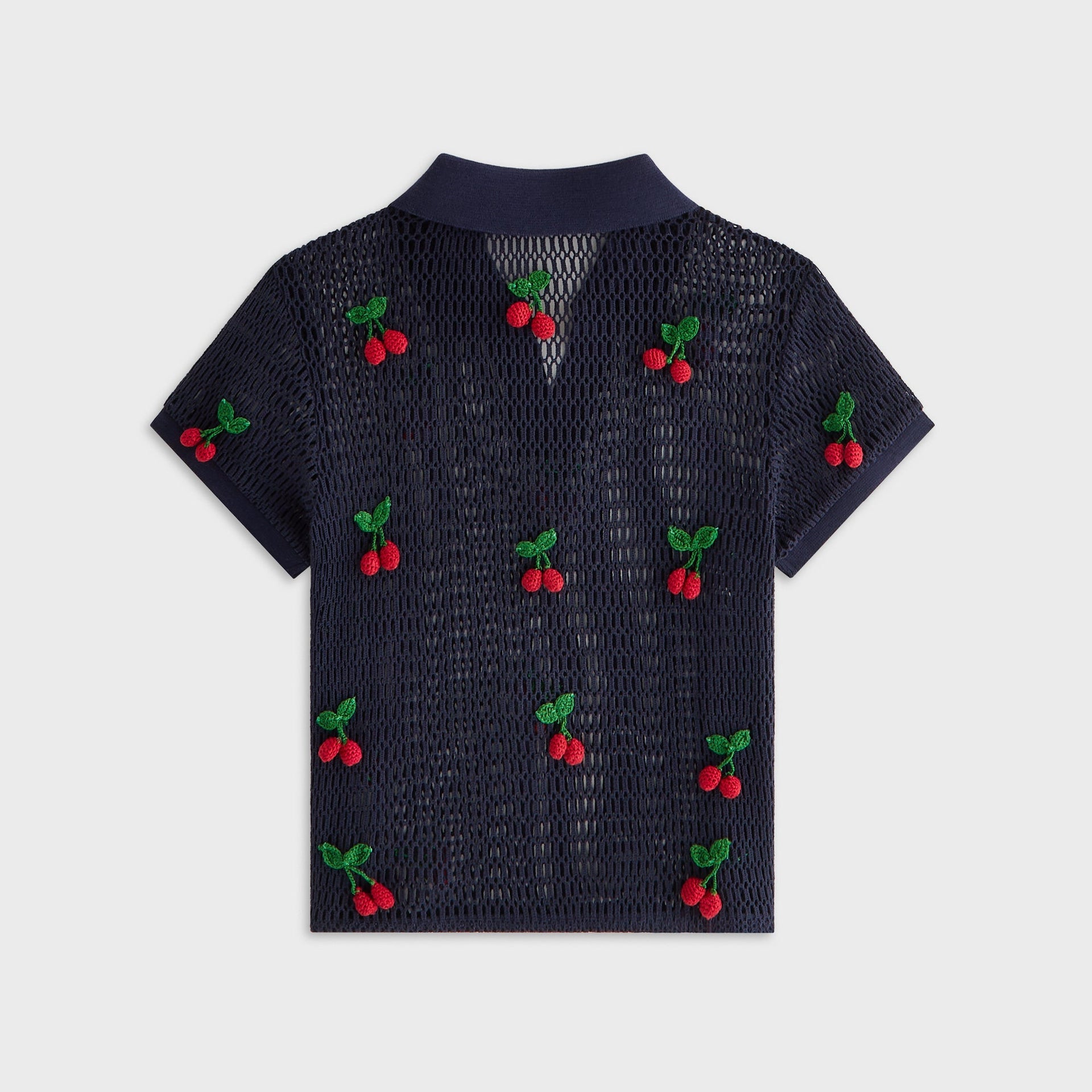 Kith Women Hedi Cherry Sweater Polo - Nocturnal - PH
