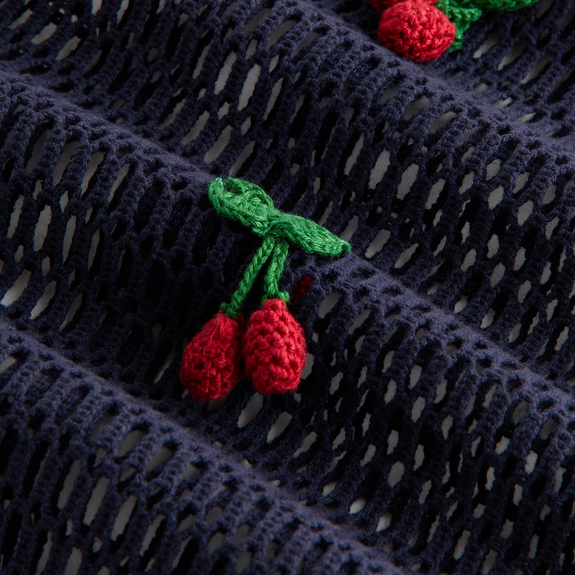 Kith Women Hedi Cherry Sweater Polo - Nocturnal - PH