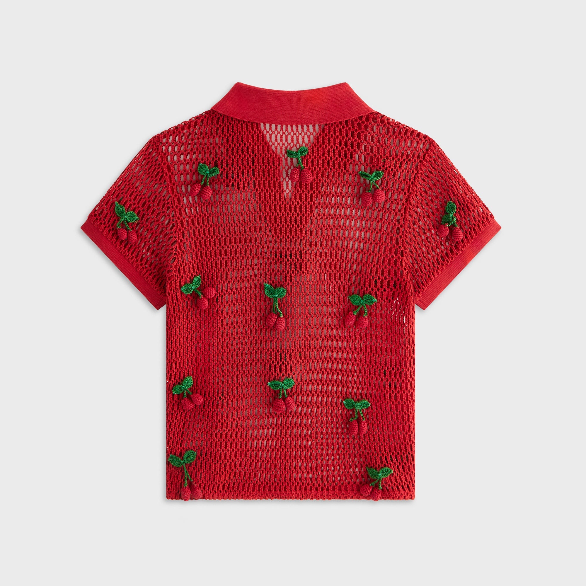 【美品】KITH   コラボ　ポロシャツ　着用回数少 Kith Women Hedi Cherry Sweater Polo - Fury – Kith Japan