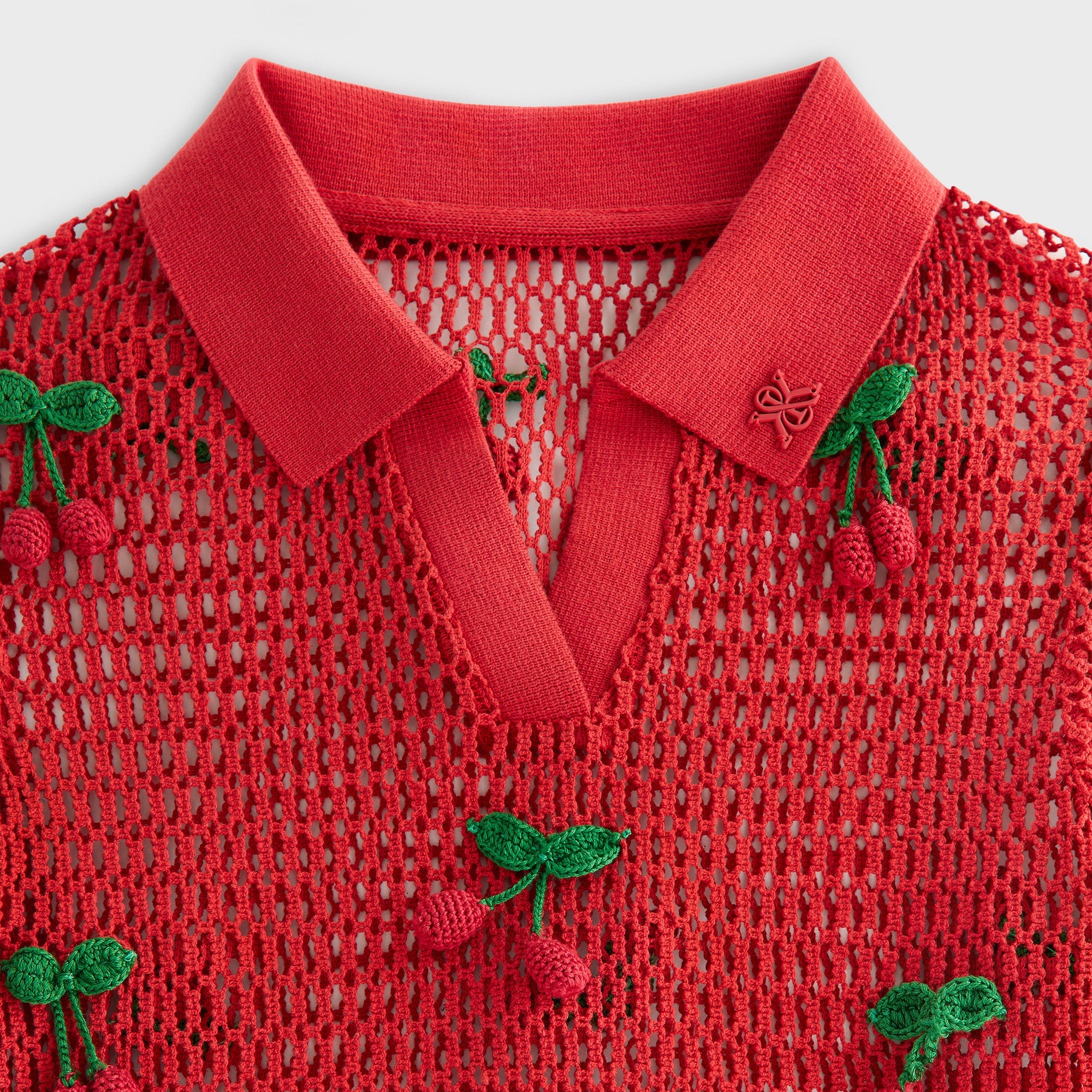 Kith Women Hedi Cherry Sweater Polo - Fury – Kith Japan