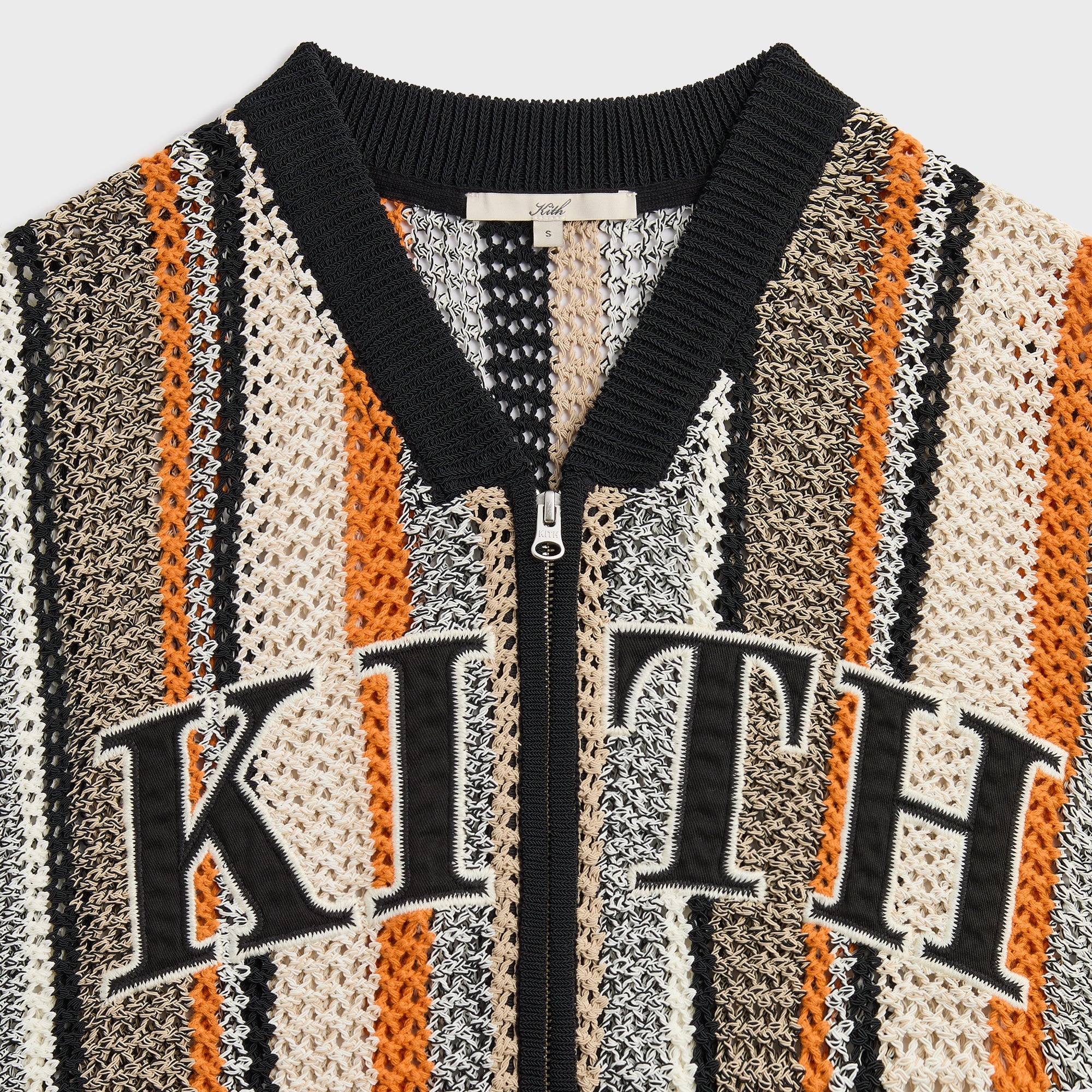 Kith Women Spencer III Crochet Zip Up Jersey - Ink – Kith Japan