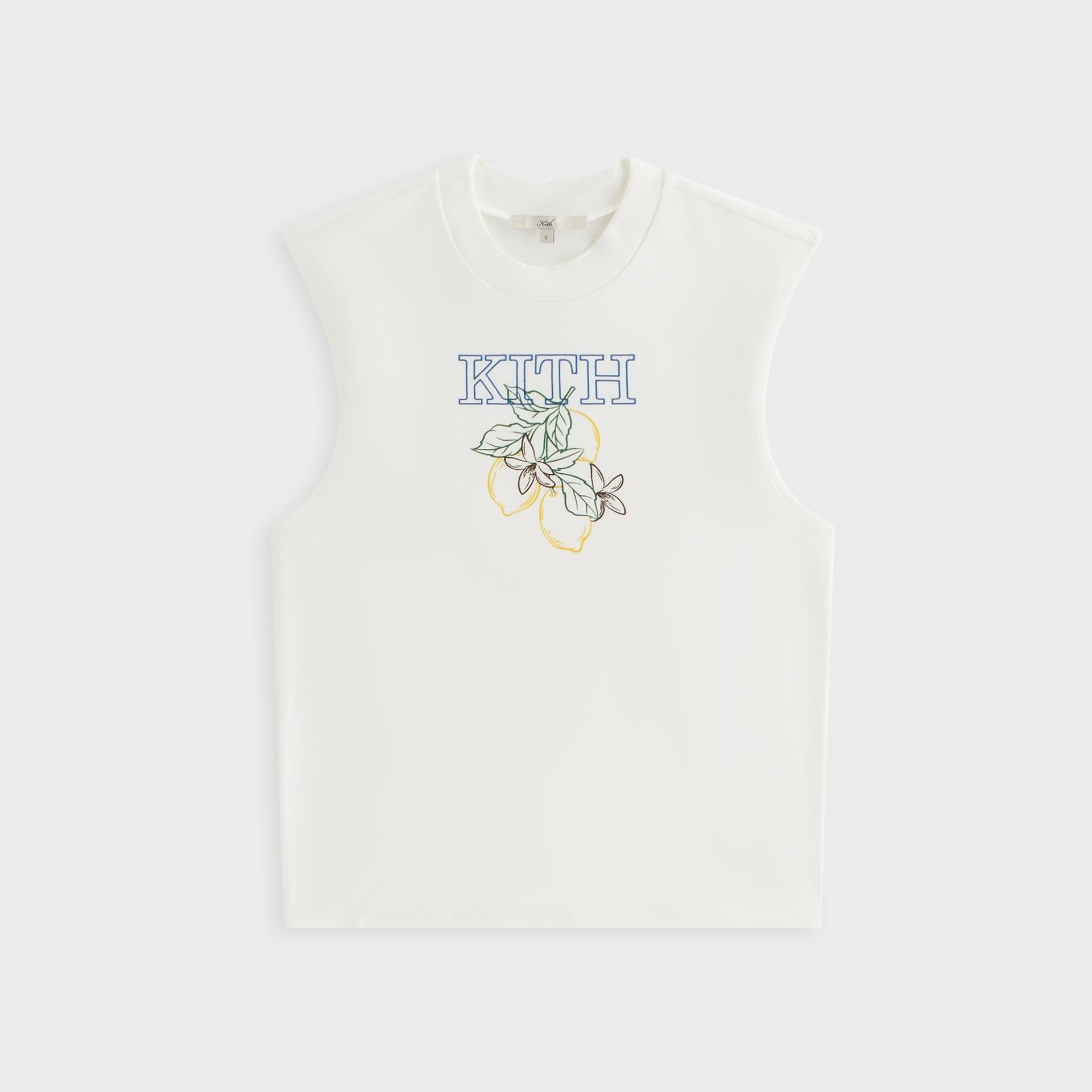 Kith Women Mulberry Kith Lemon Muscle Tank - White - PH