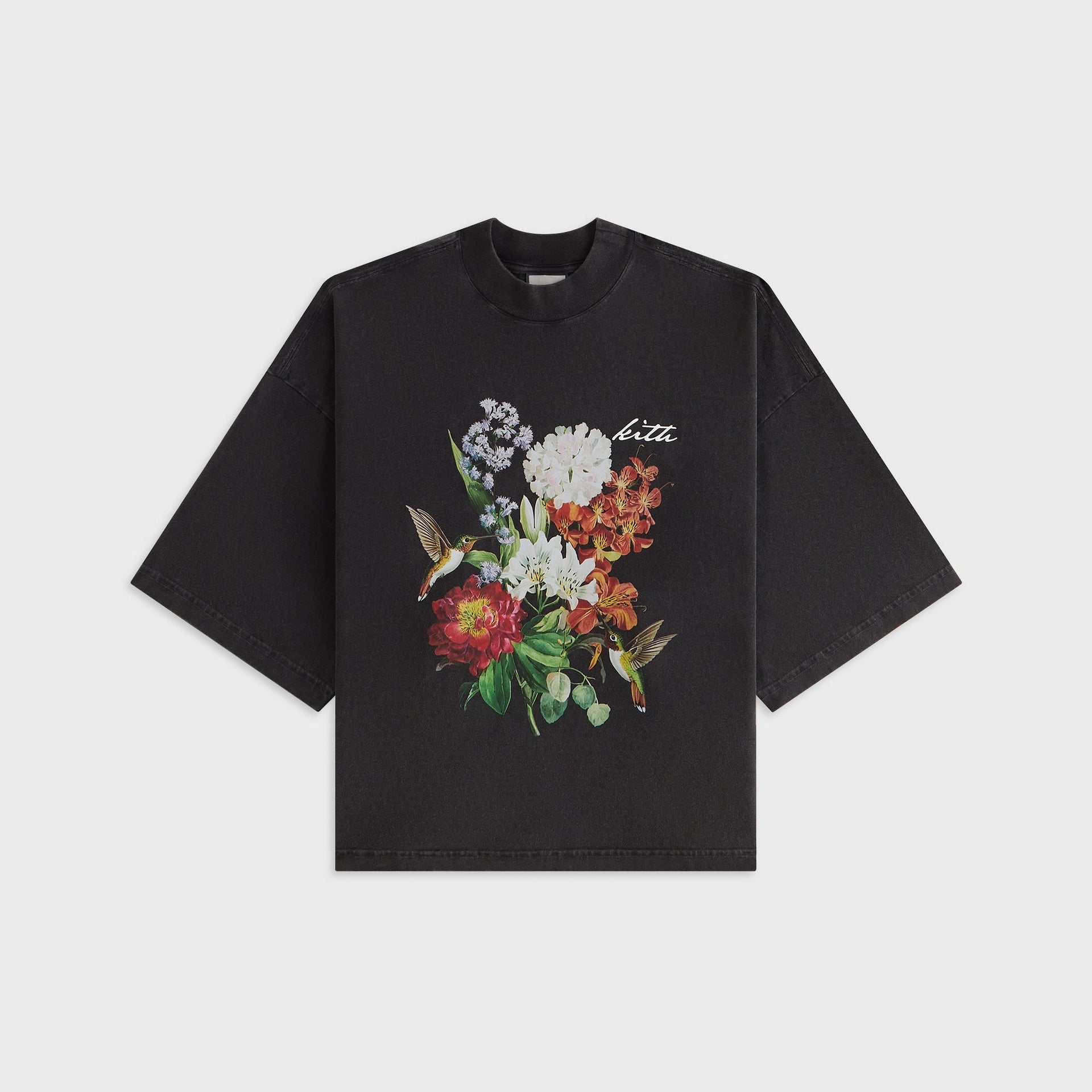 Kith Women Ruben Bouquet Floral Tee - Black - PH