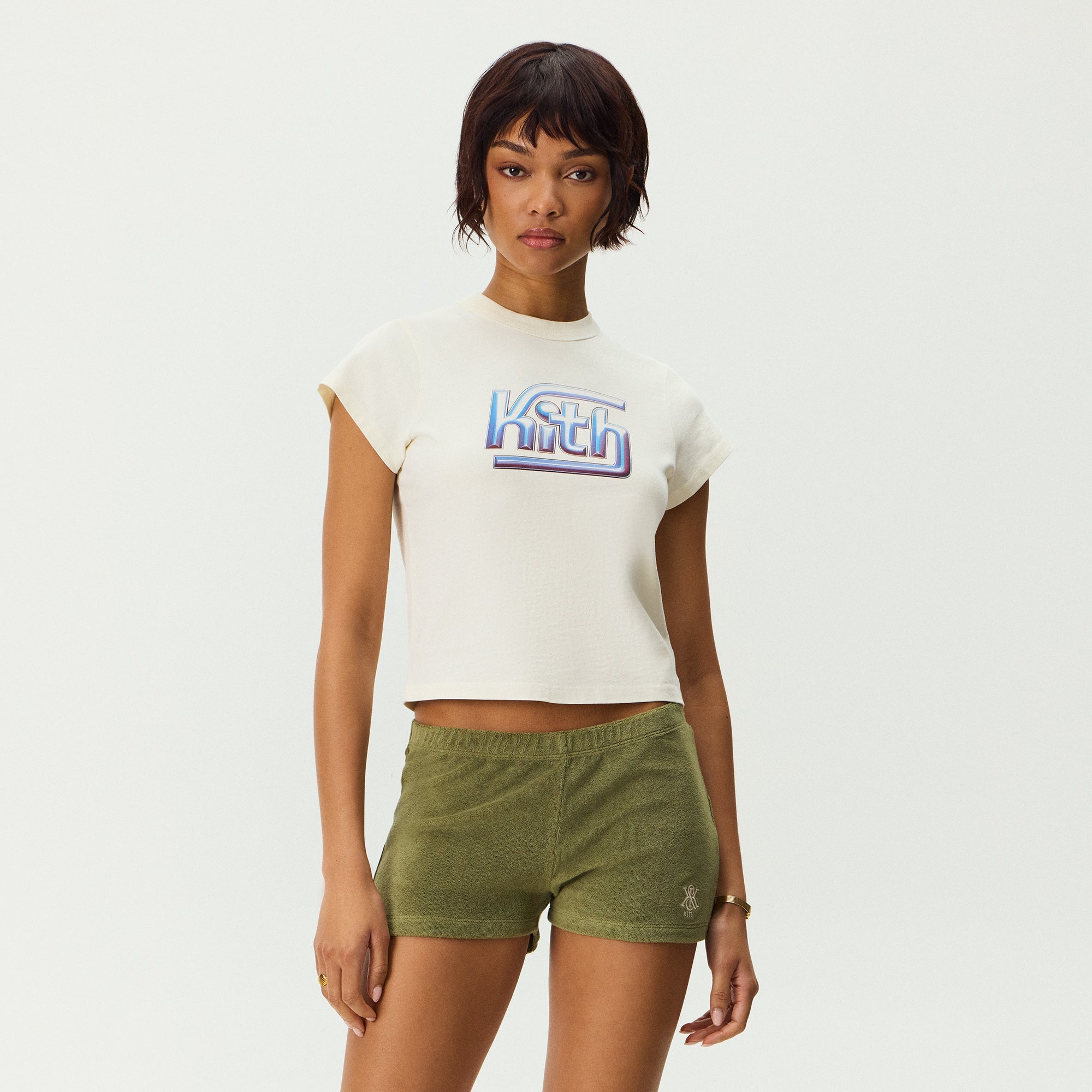 Kith Women Mulberry Vintage Platinize Tee - Silk – Kith Japan