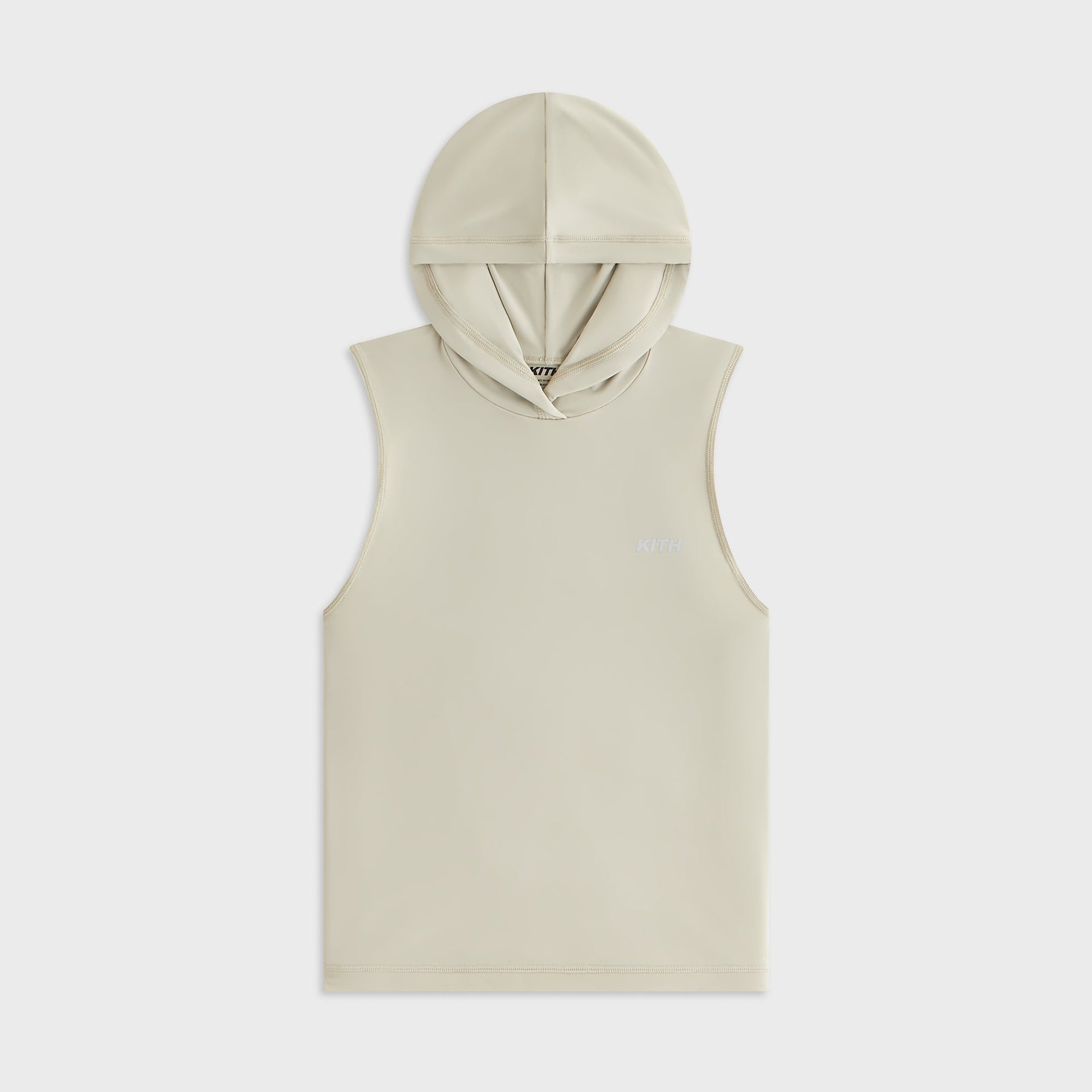 Kith Women Haru Hooded Muscle Tank - Plaster