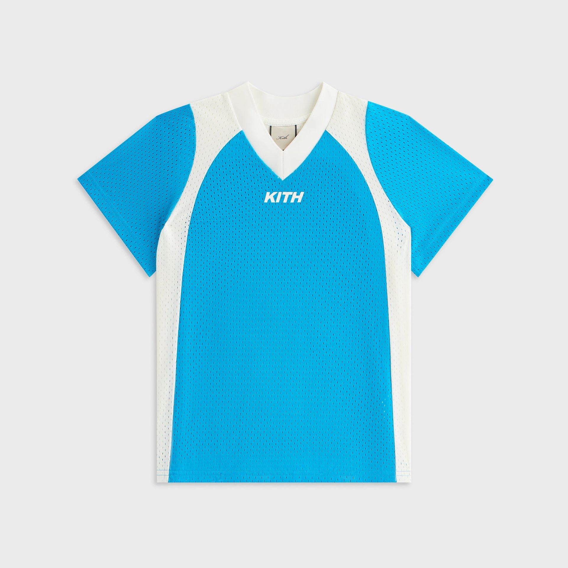 Kith Women Nicci II Paneled Mesh Tee - Meridian Blue - PH