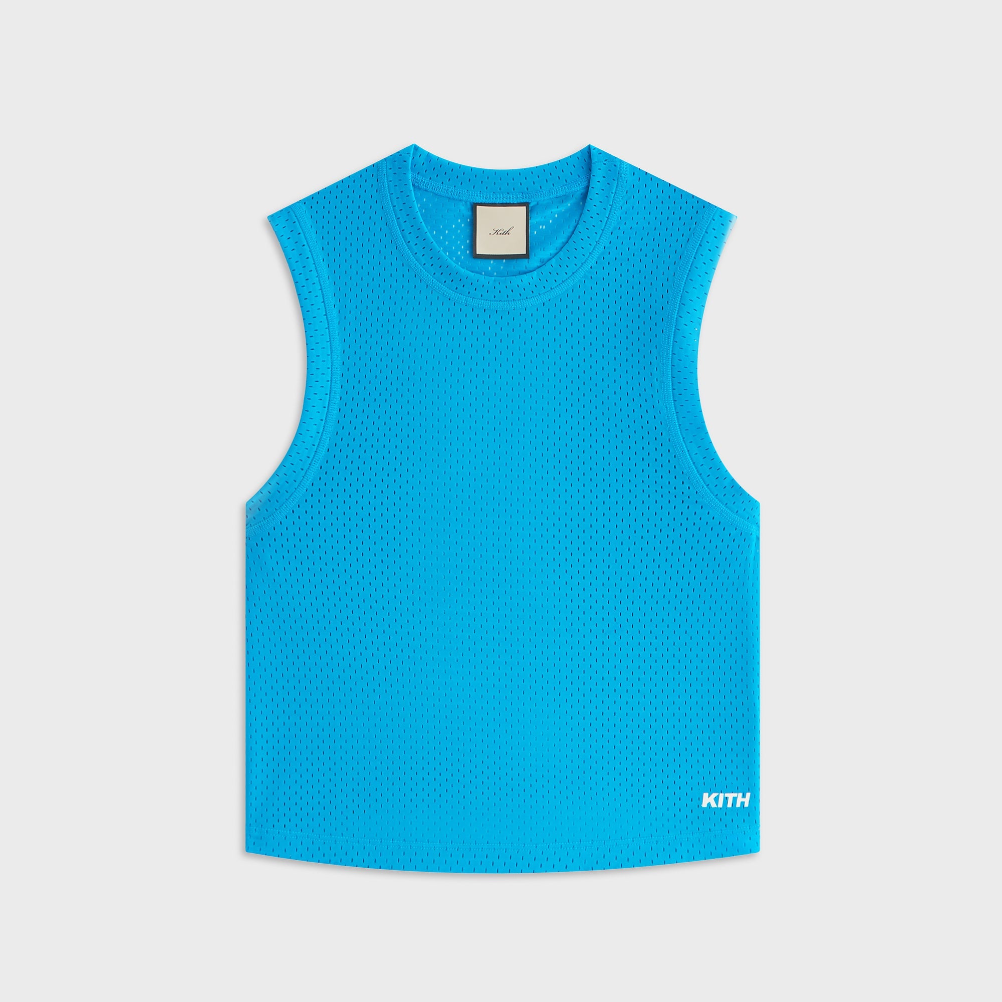 【美品】KITH ネイビー リフレクタートレーナー　Mサイズ Kith Women Mera Mesh Muscle Tank - Meridian Blue – Kith Japan