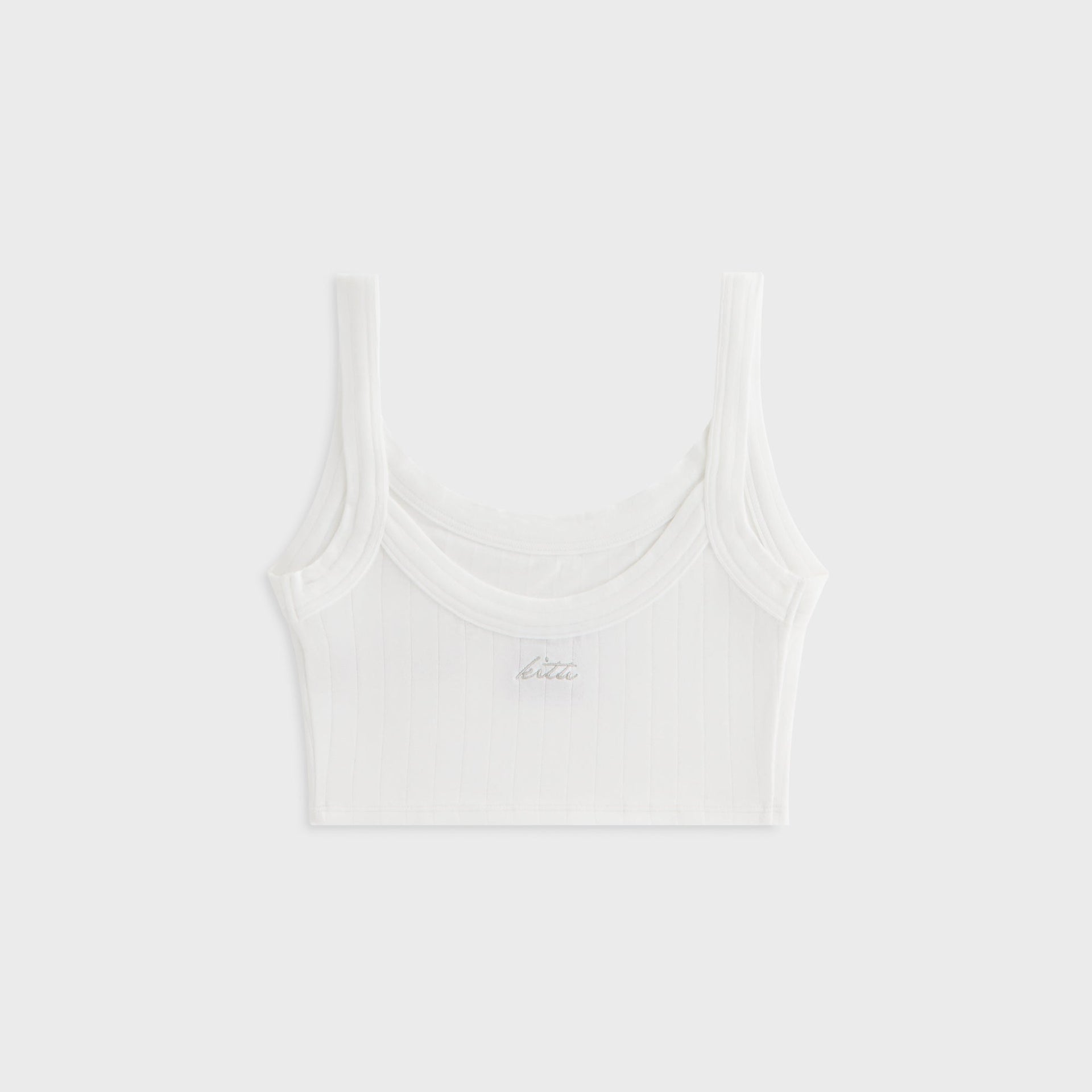 Kith Women Terra II Flat Rib Tank - White - PH