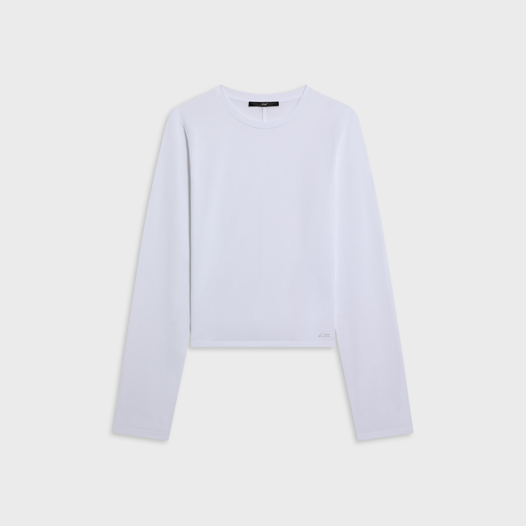 Kith hawai 長袖カットソー ホワイト Mサイズ Kith Women Maggie Slim Long Sleeve Tee - White – Kith Japan