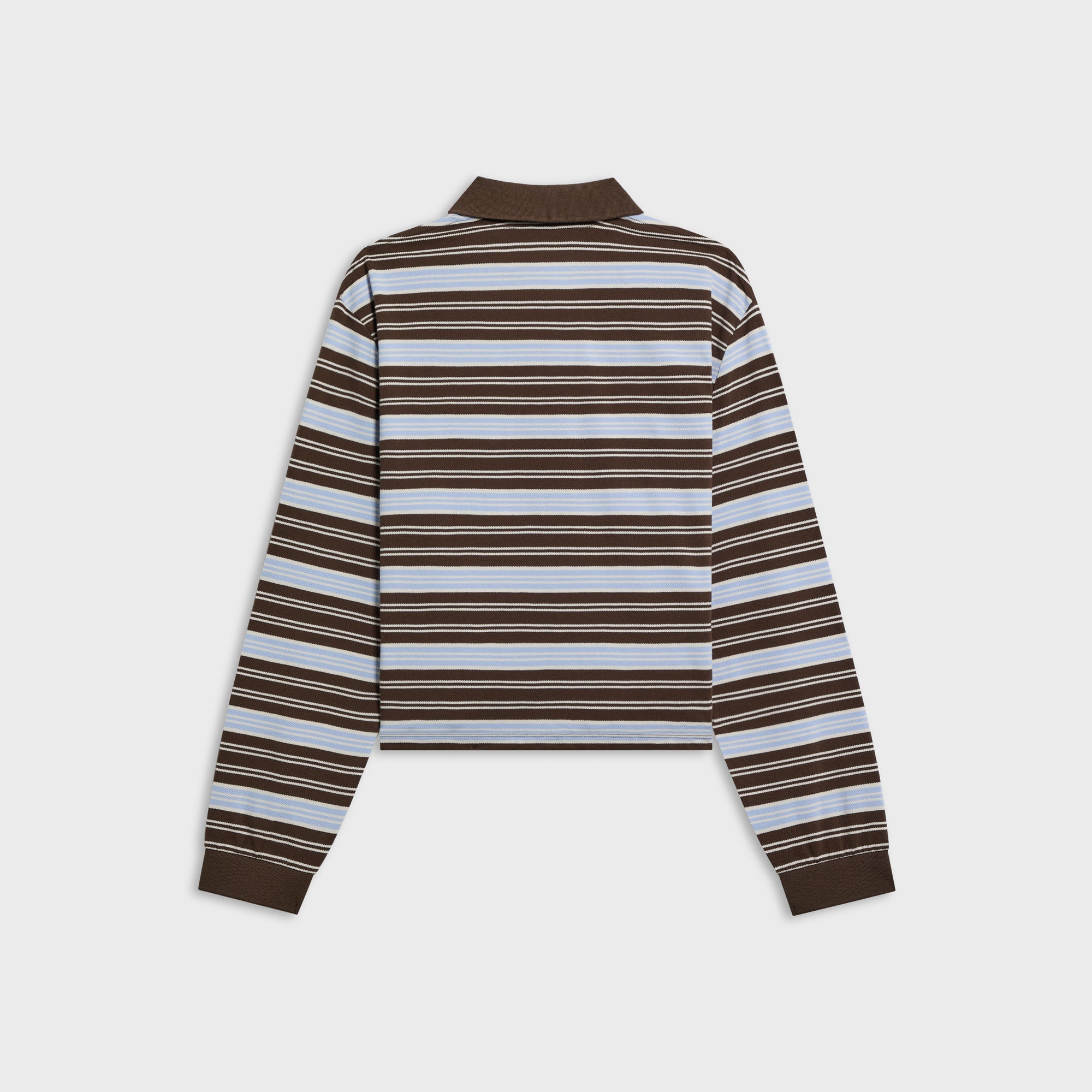 Kith Women Sadie Striped Polo Long Sleeve - Legacy – Kith Japan