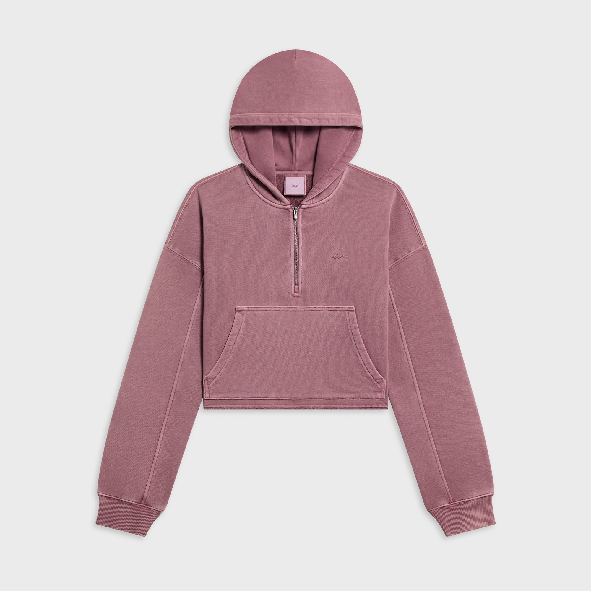 Kith Women Elwynne Half Zip Hoodie - Grape Shake – Kith Japan