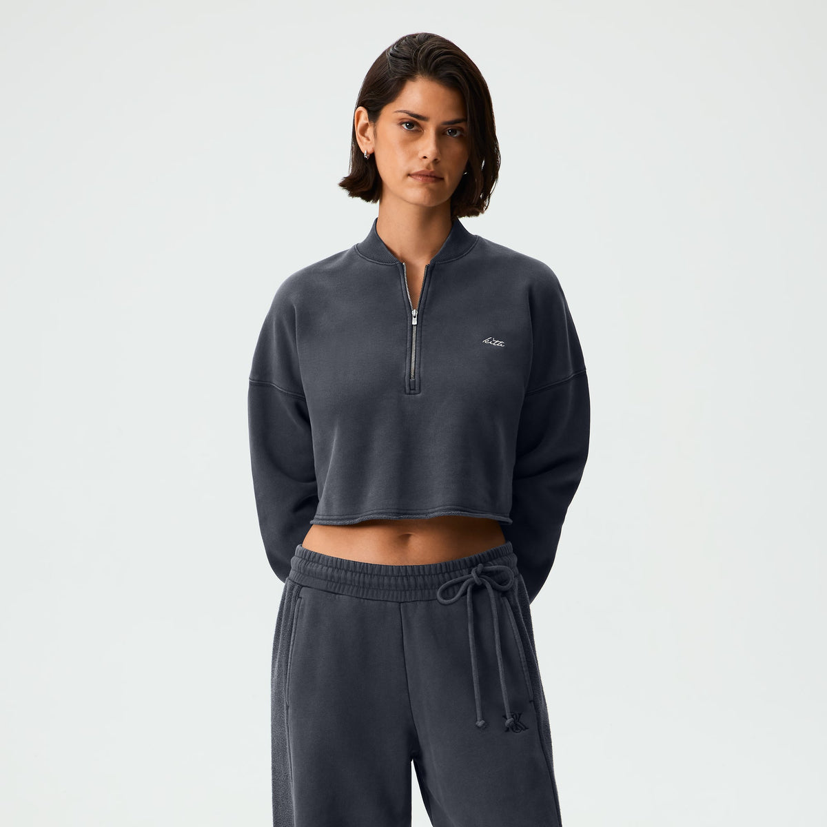 Kith Women Hailee Half Zip Henley - Void