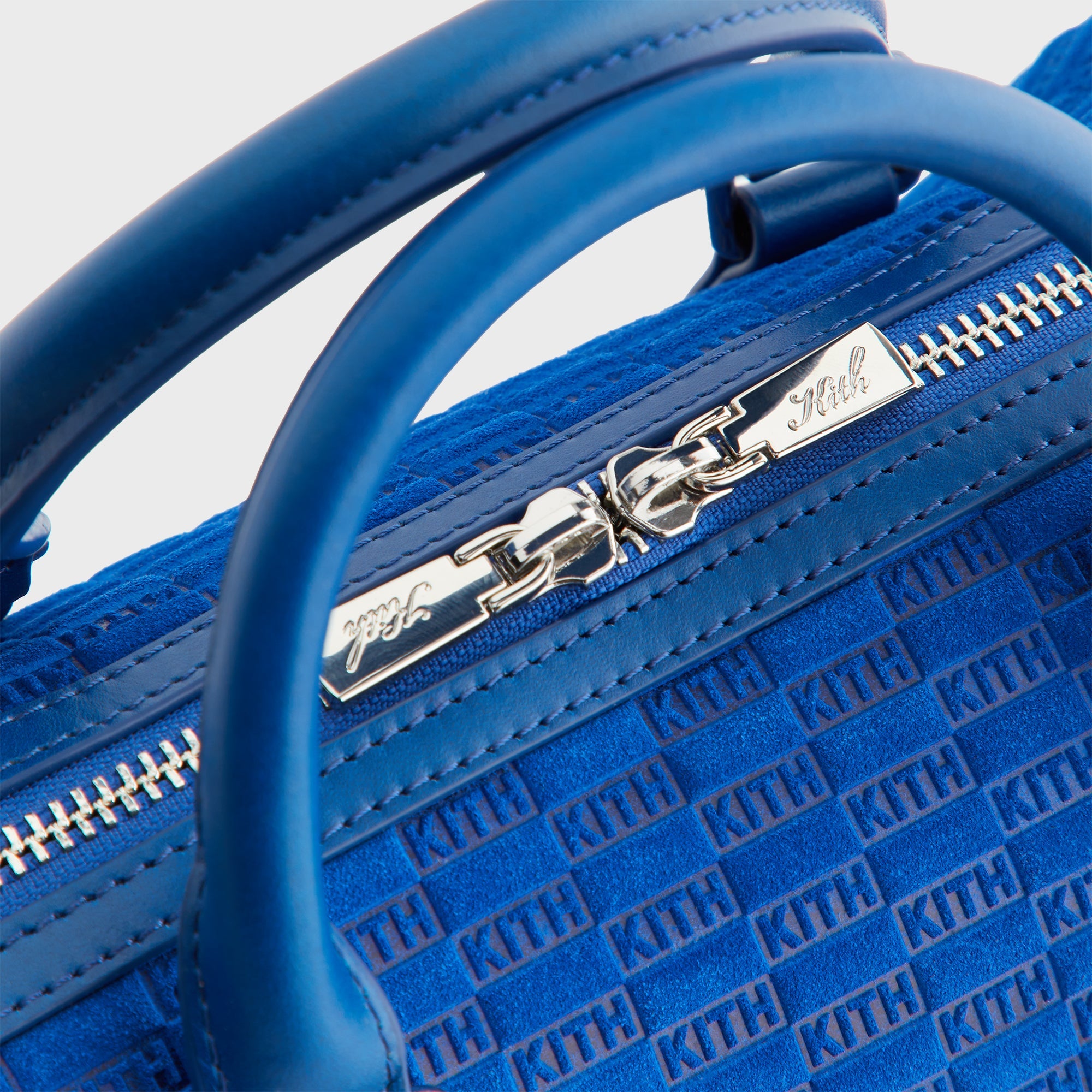 Kith Women Suede Monogram Harlowe Bag - Lake – Kith Japan