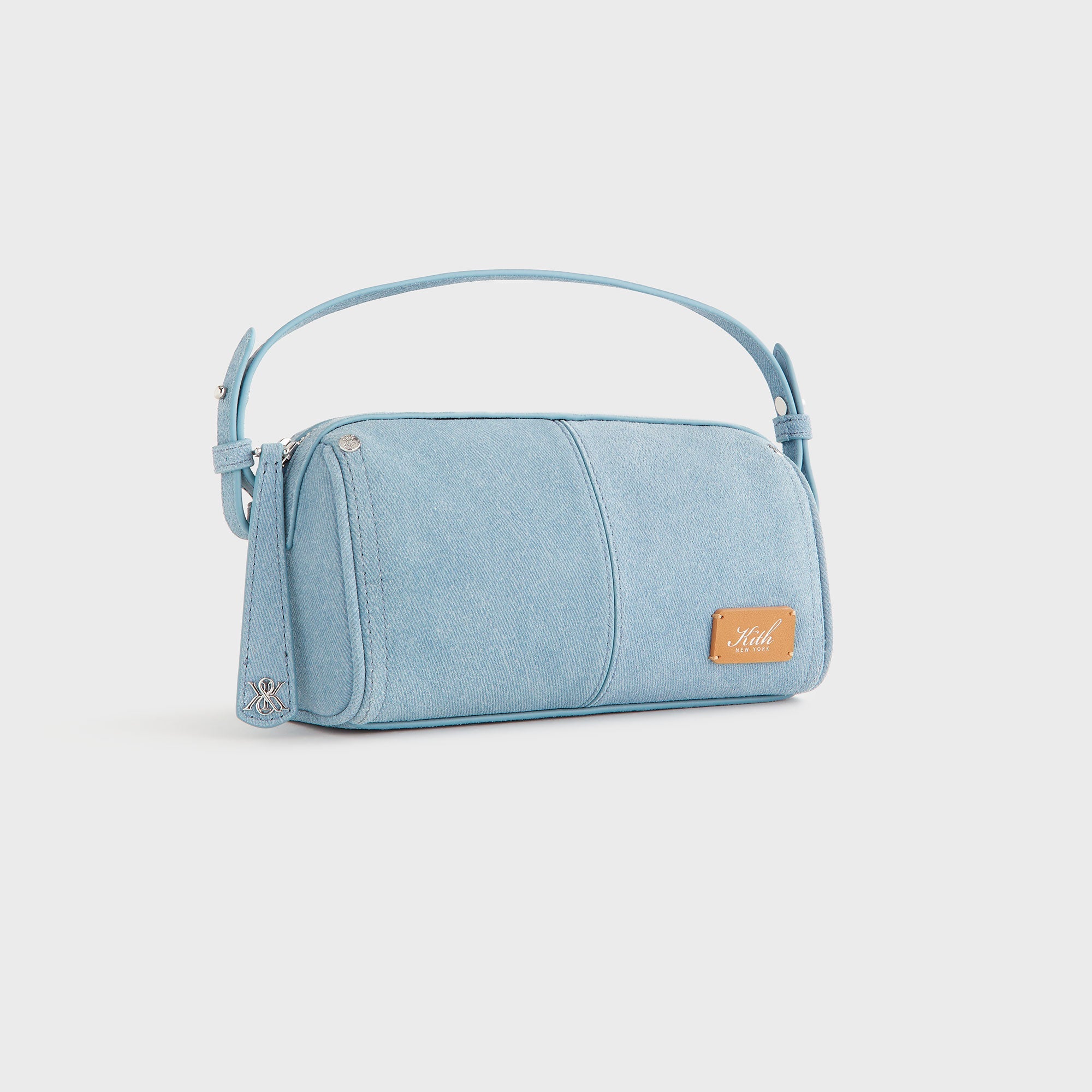 古着女子　スリングバッグ　ボディ　ワンショルダー　00s 水色　ギミック Kith Women Denim Suede Harley - Majestic – Kith Japan