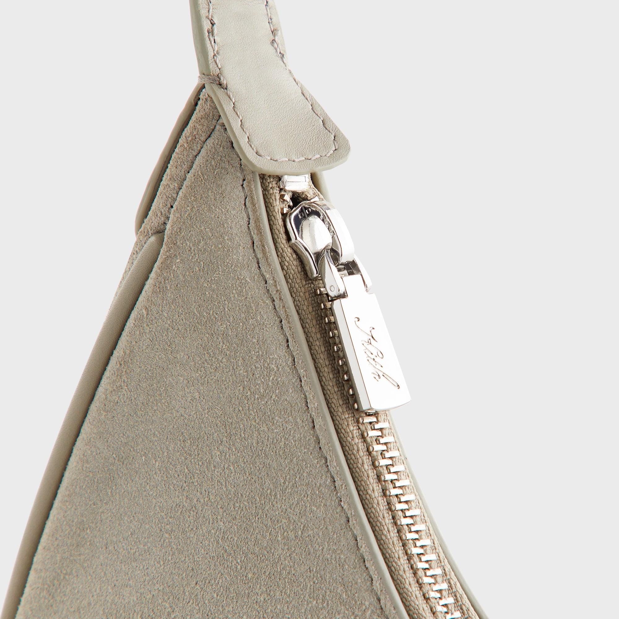 Karen　ベージュ Kith Women Imana Suede Mix Crescent Shoulder Bag - Sandy Taupe