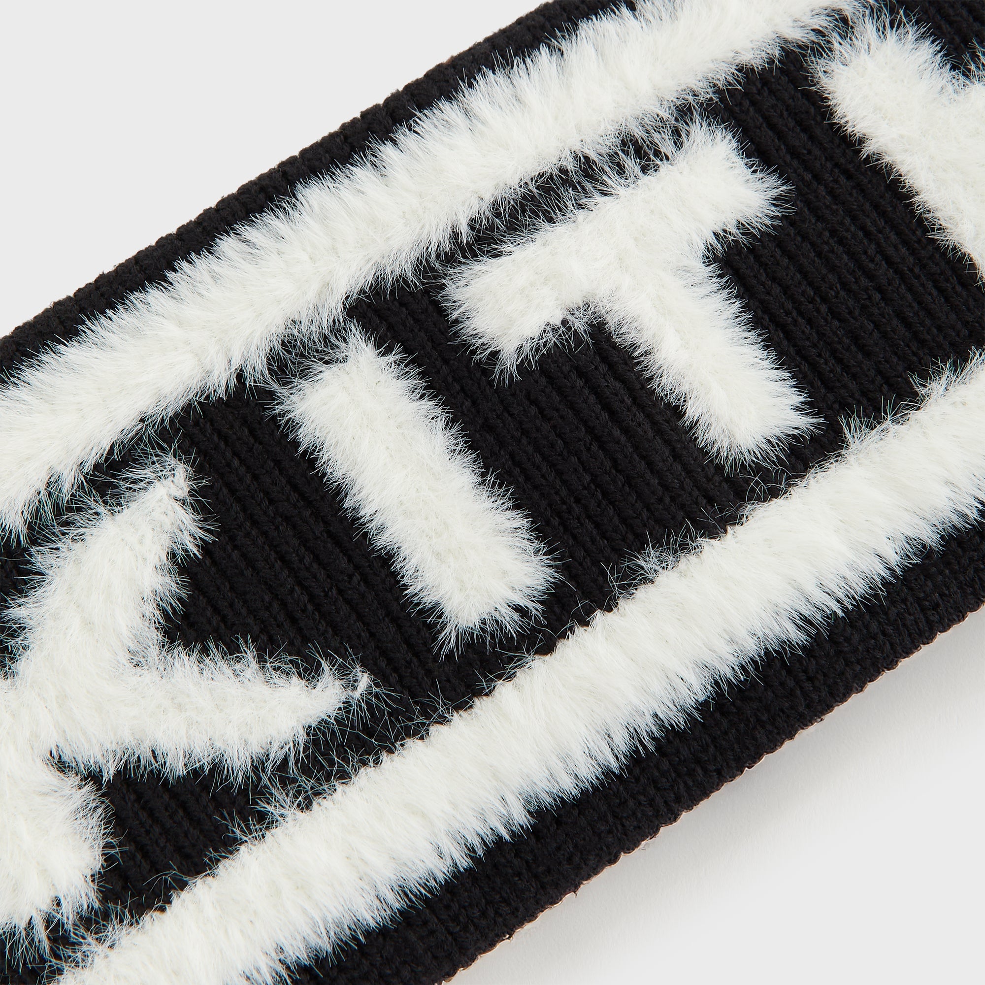 Kith Women Jacquard Rib Headband - Black – Kith Japan