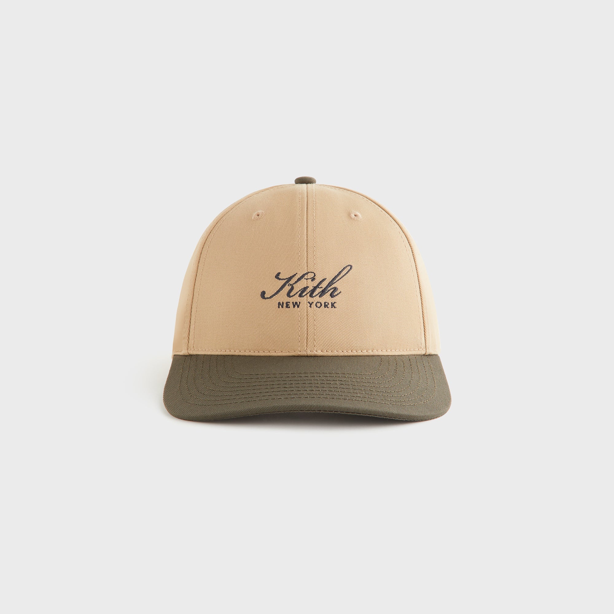 帽子 kith cap Kith Women Script New York Colorblock Classic Cap - Sandrift