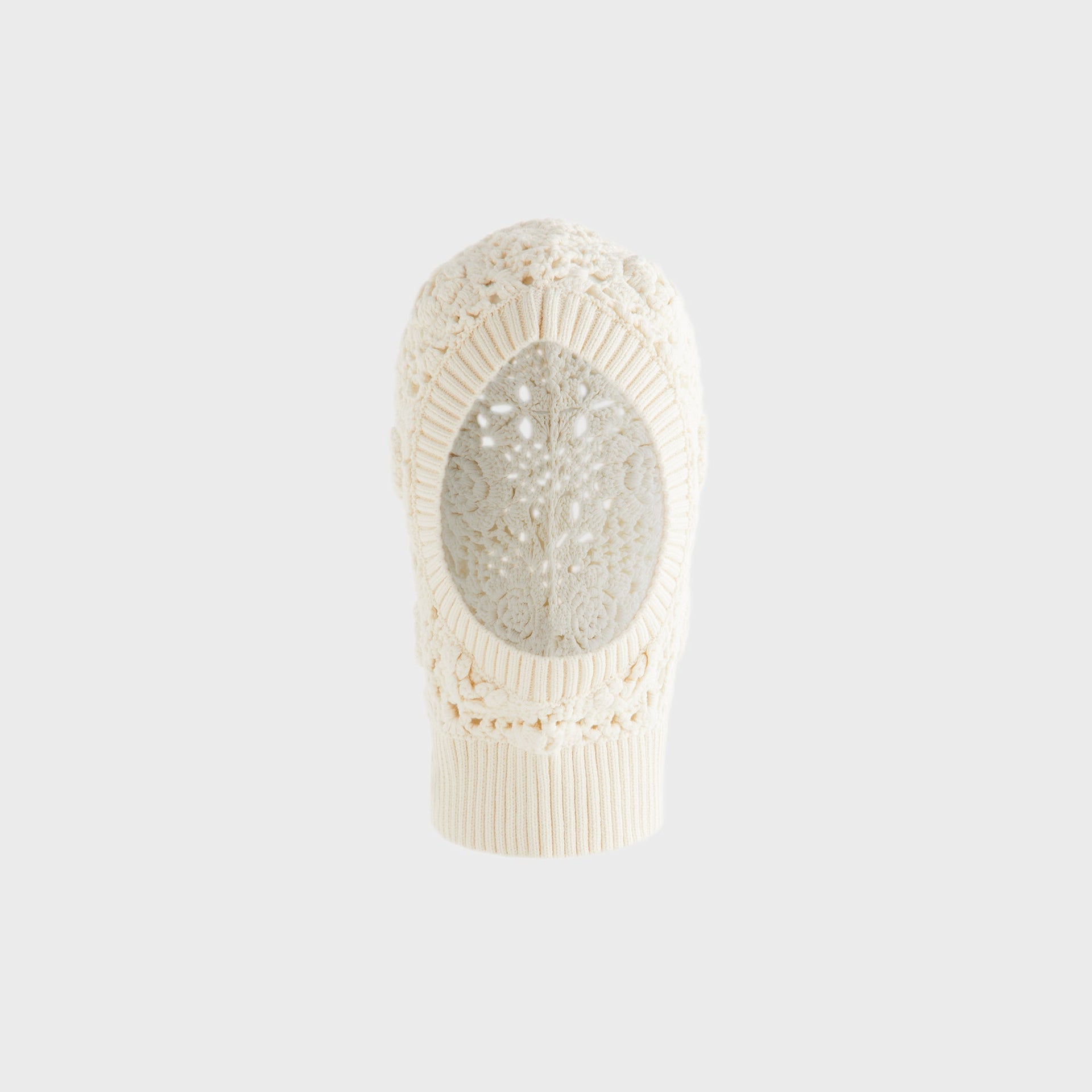 Lisa for Kith Women Lace Crochet Balaclava - Sandrift