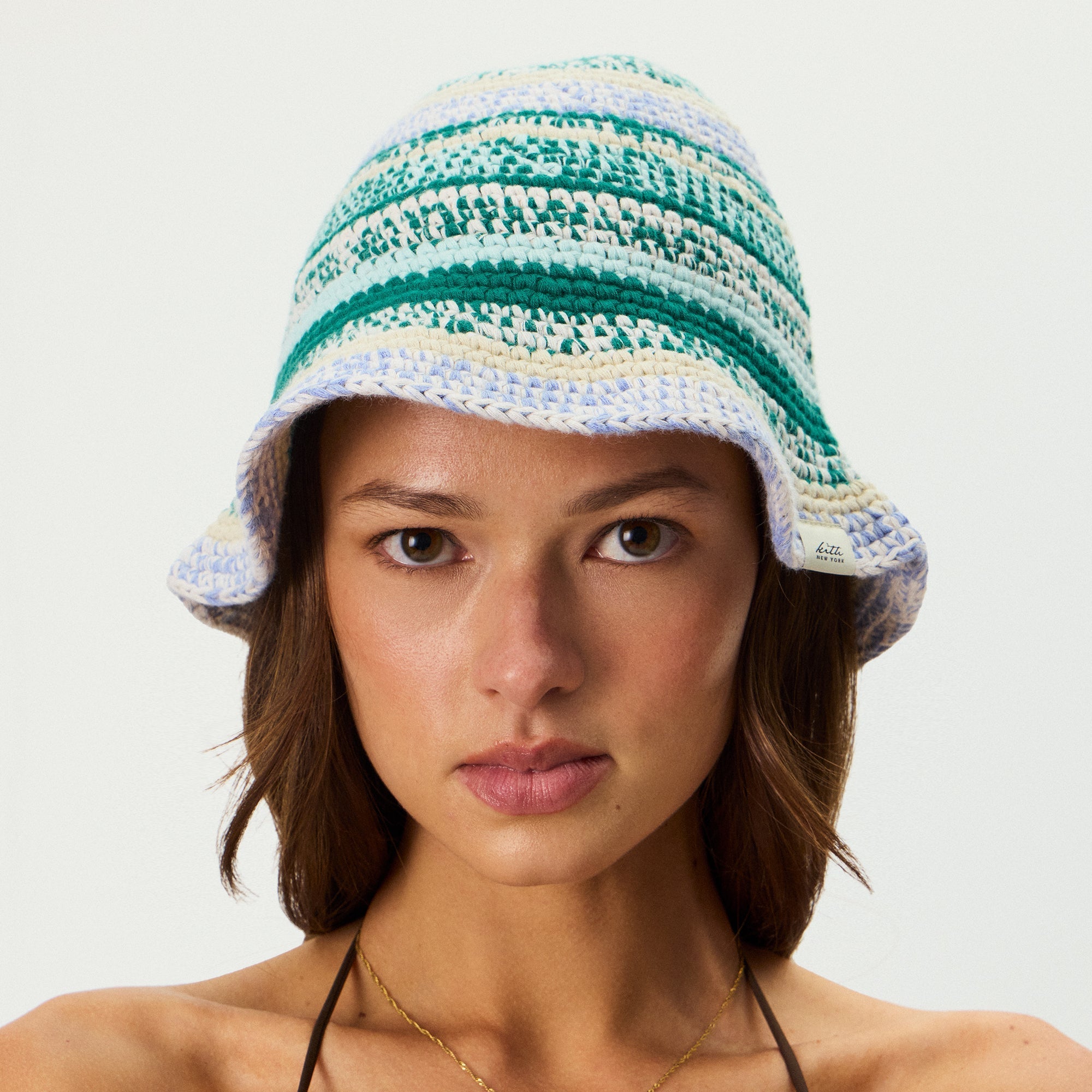 Kith Women Autograph Crochet Bucket Hat - Majestic – Kith Japan