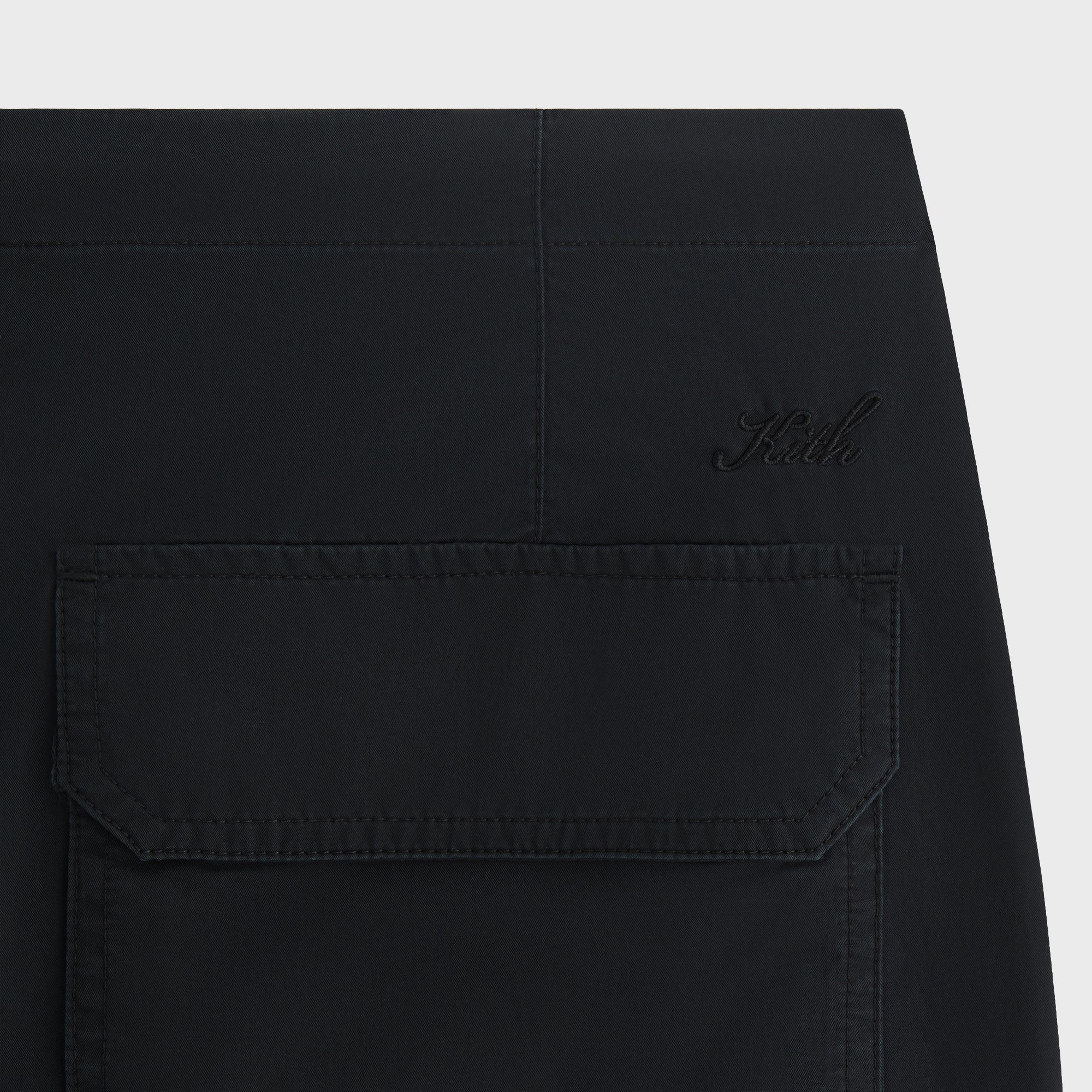 Kith エバンス コットンナイロン ユーティリティパンツ 24 黒 Kith