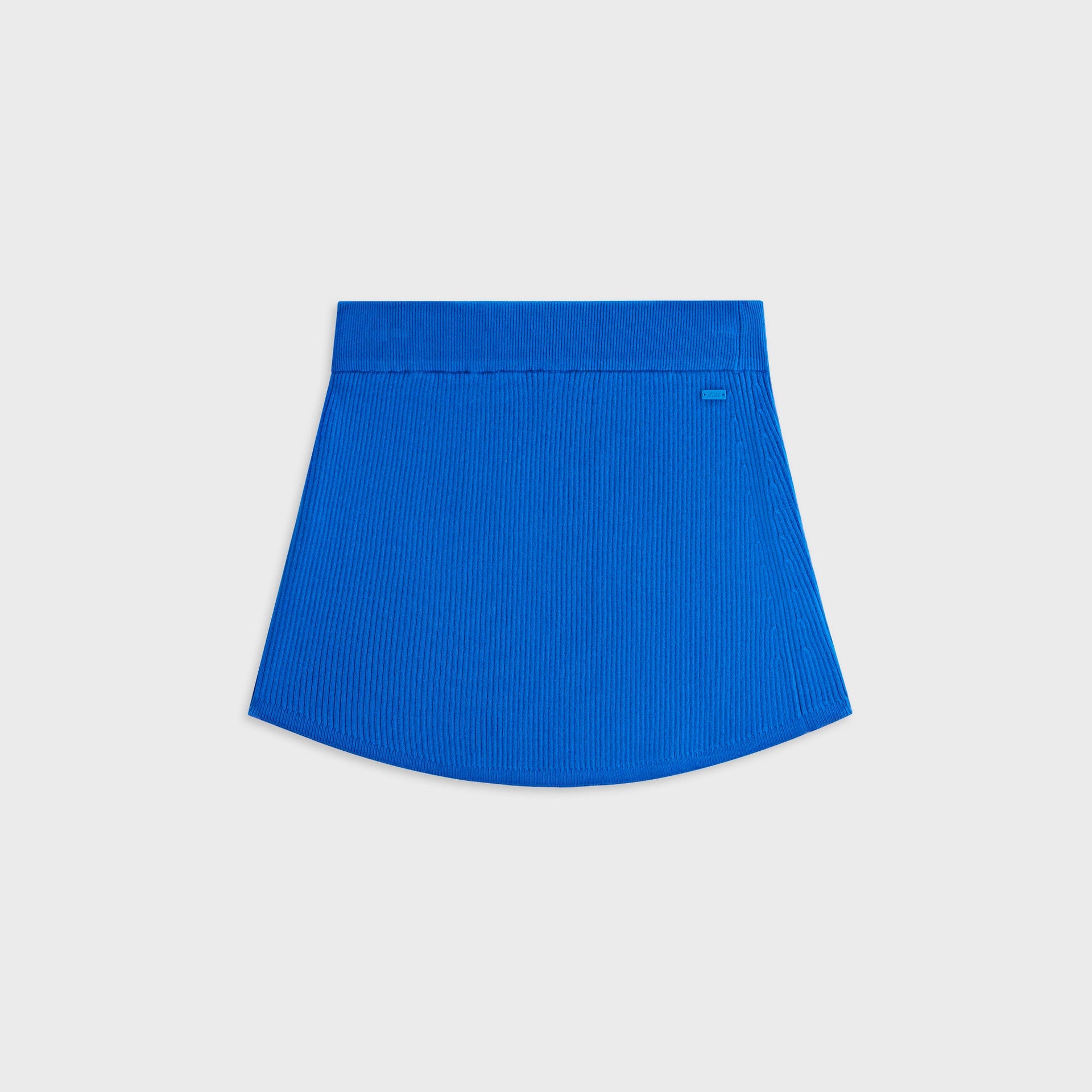 Kith Women Arys Asymmetrical Zip Mini Skirt - Lake