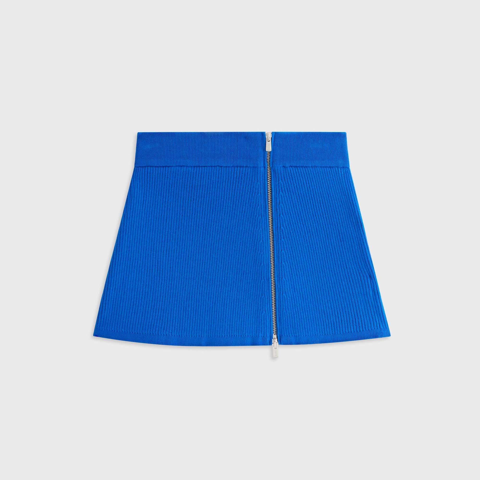 Kith Women Arys Asymmetrical Zip Mini Skirt - Lake – Kith Japan