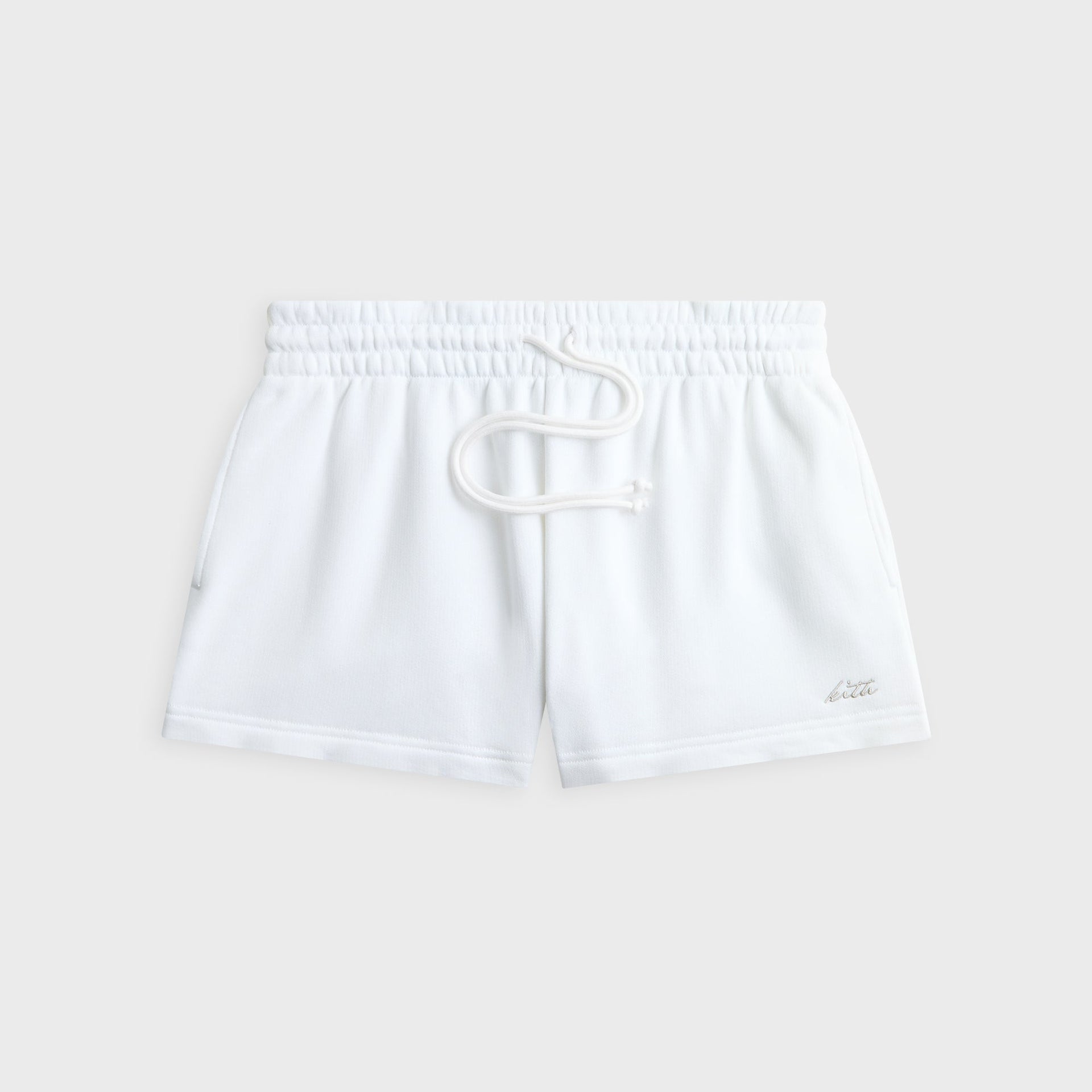 Kith Women Lorah Micro Sweatshort - White - PH