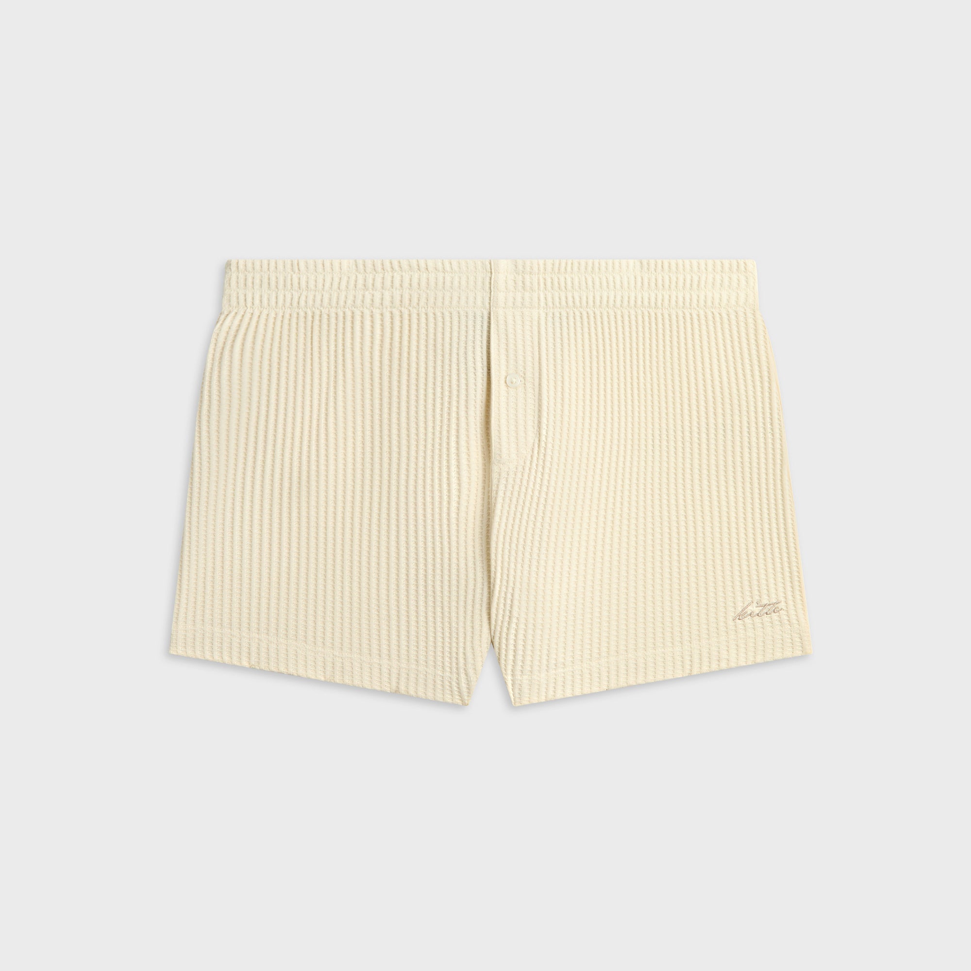 KITH ベージュ タオル地 ショートパンツ　L Kith Women Nilah Waffle Shorty - Sandrift – Kith Japan