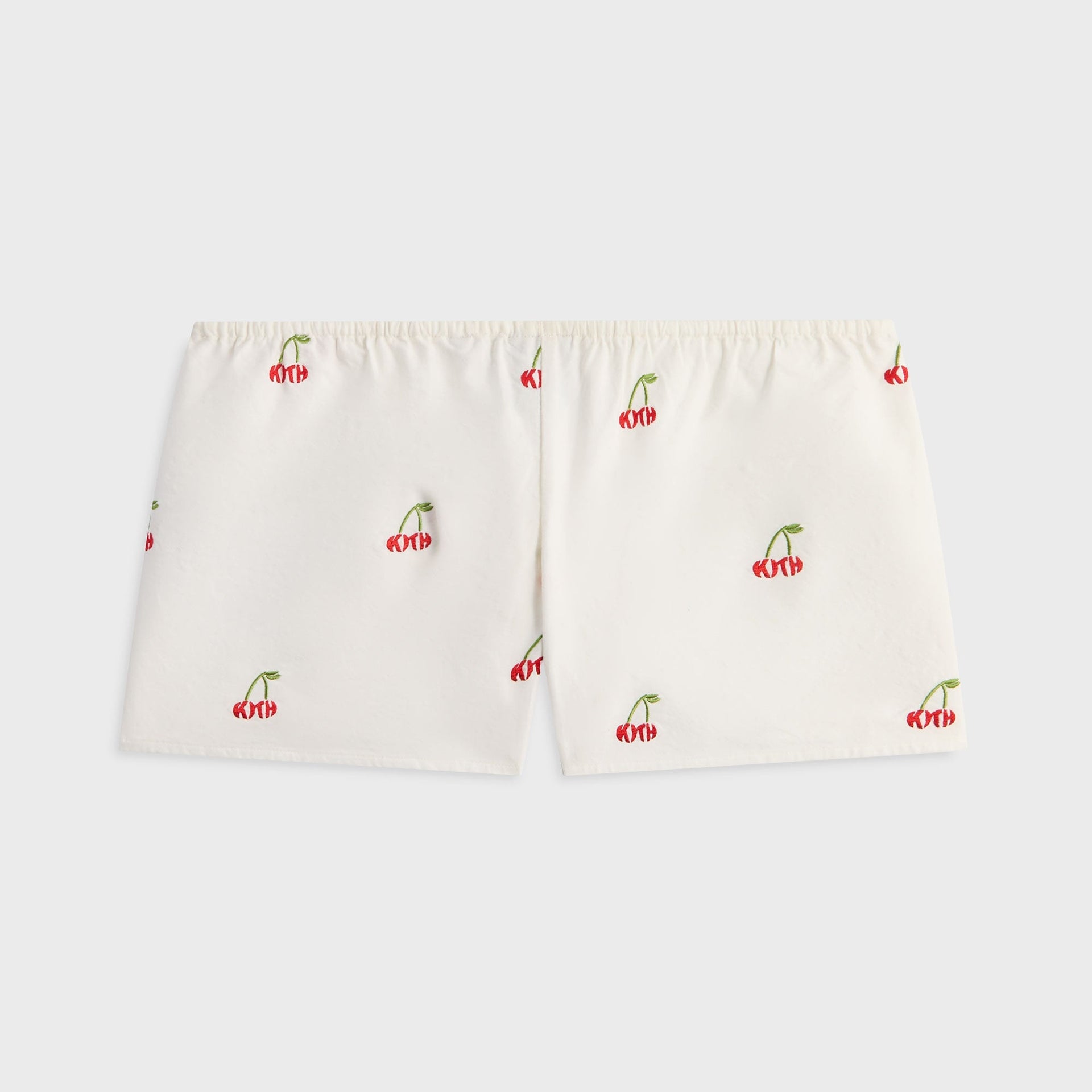 Kith Women Esbe Cherry Oxford Micro Short - White - PH